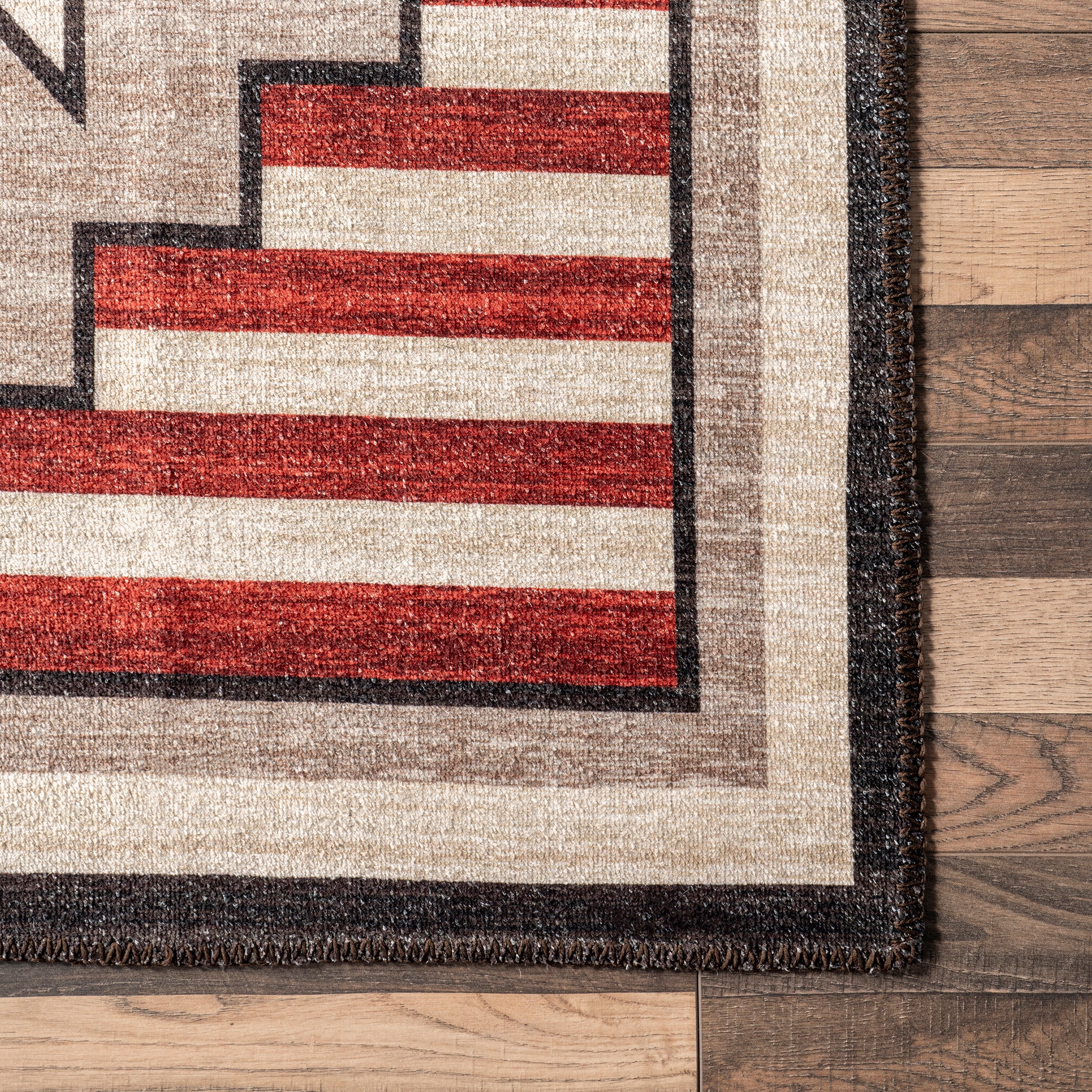 Petra Boho Arrows Machine Washable Area Rug - Image 14