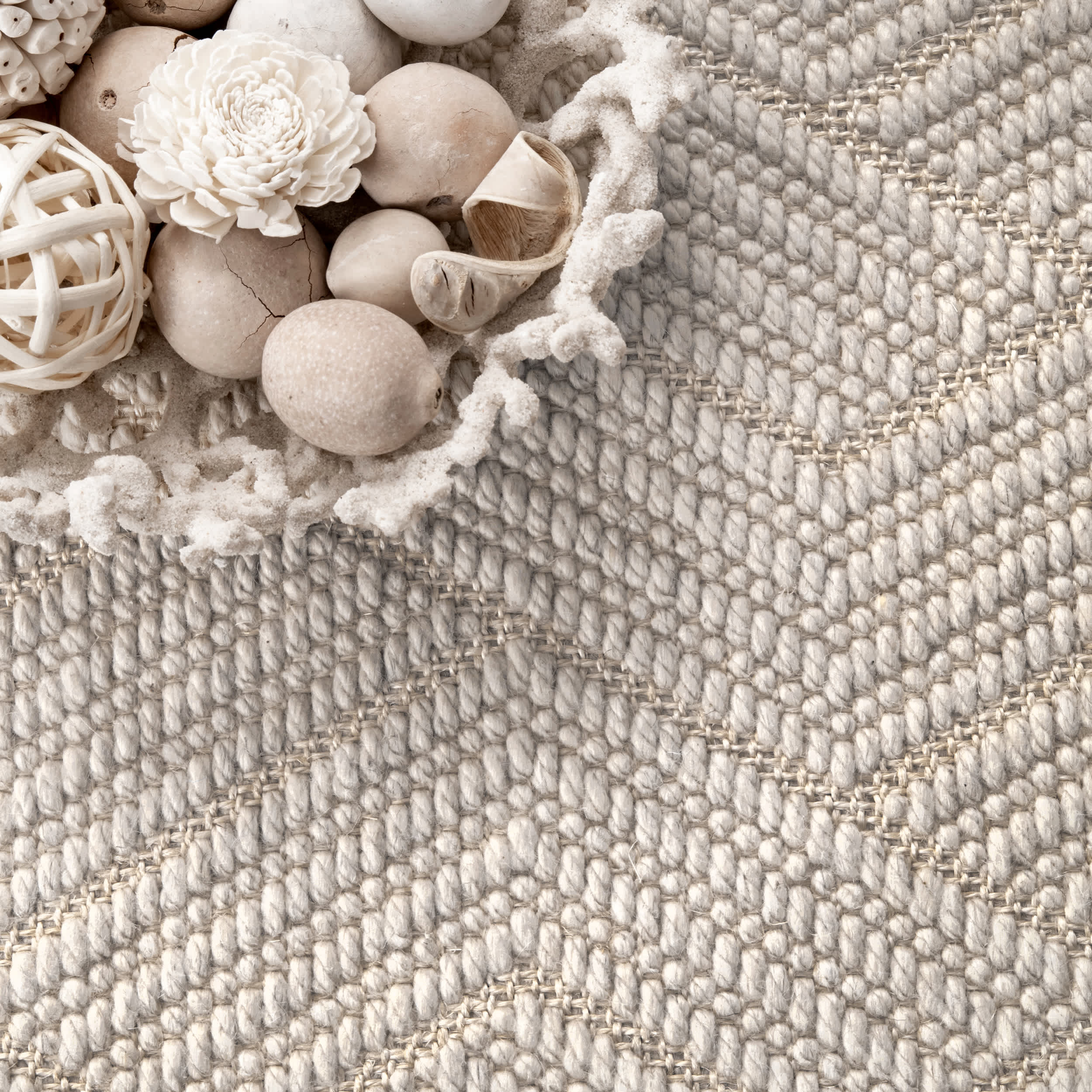Natural Textured Suzanne Area Rug - Image 11