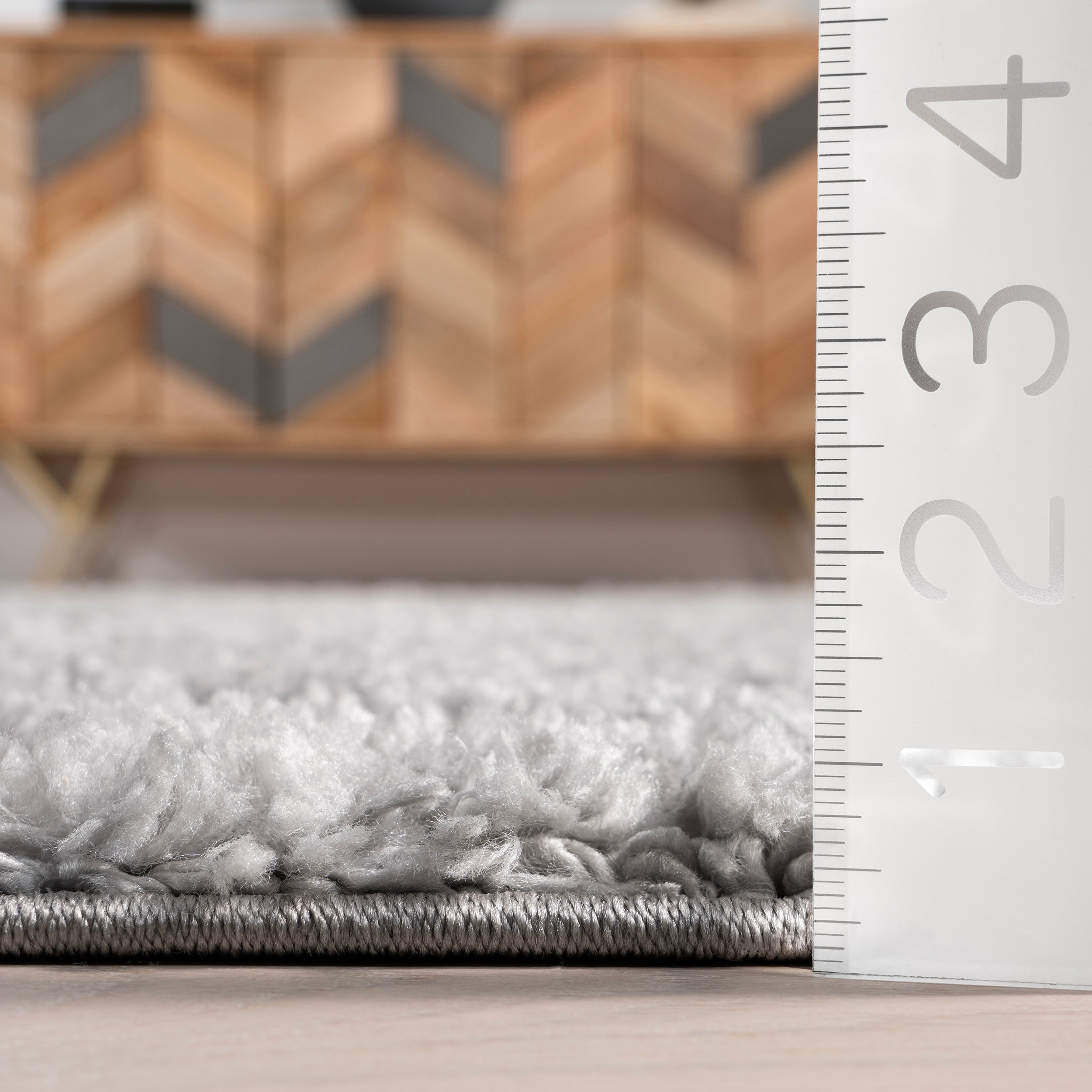 Akia Lattice High/Low Tassel Area Rug - Image 13