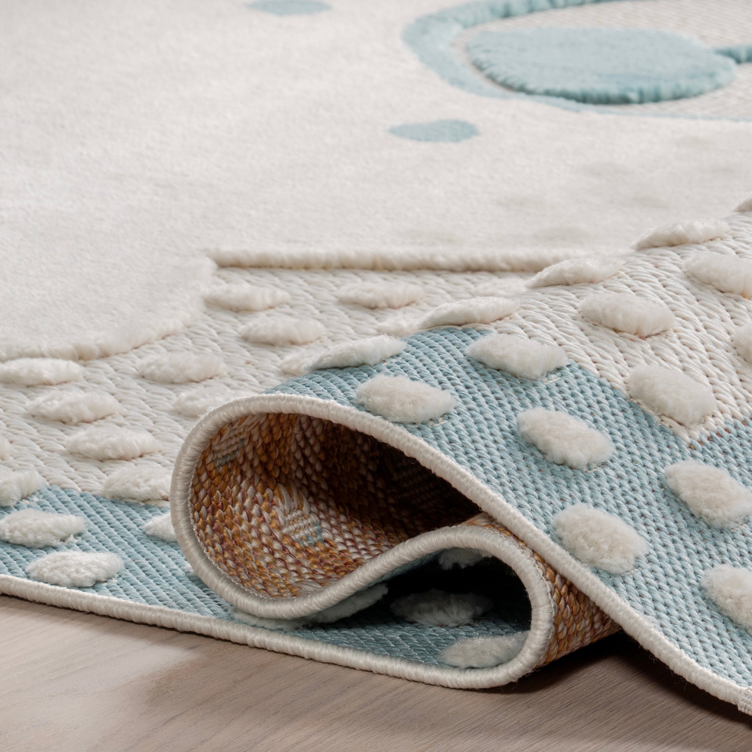 Cecelia Polar Bear Kids Fringe Area Rug - Image 13