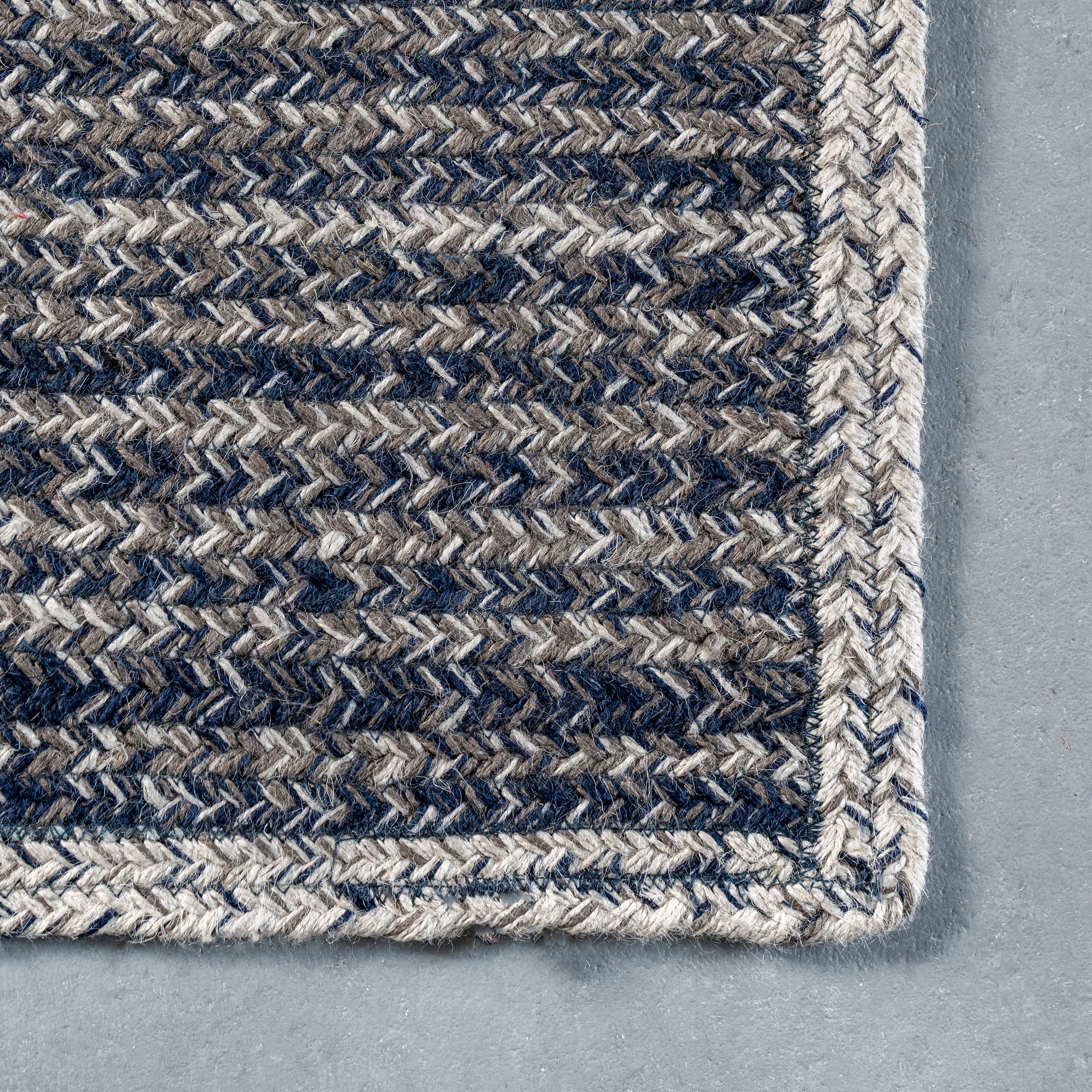 Adria Diamond Blended Jute Area Rug - Image 5