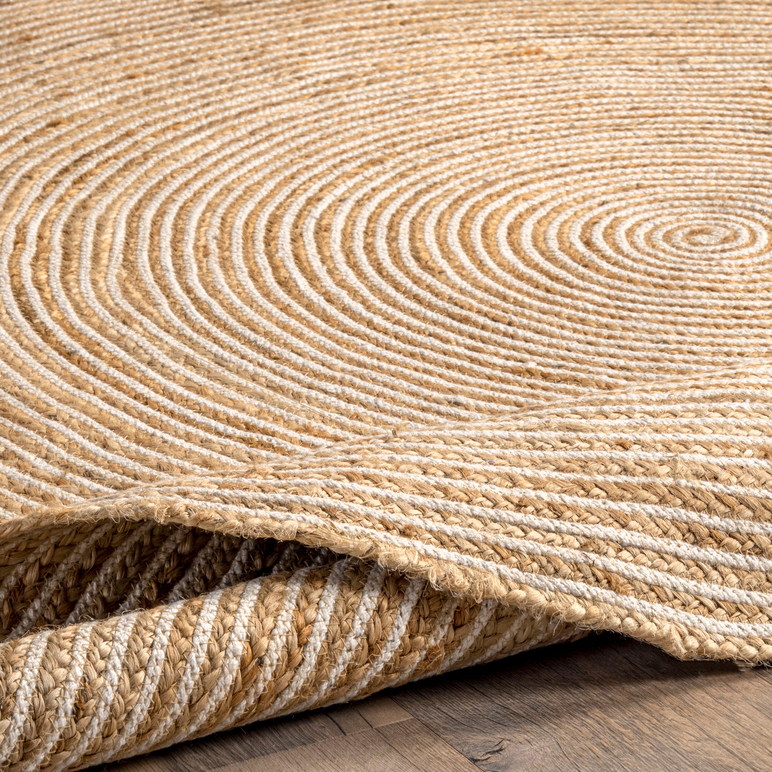 Alanis Farmhouse Jute Area Rug - Image 4