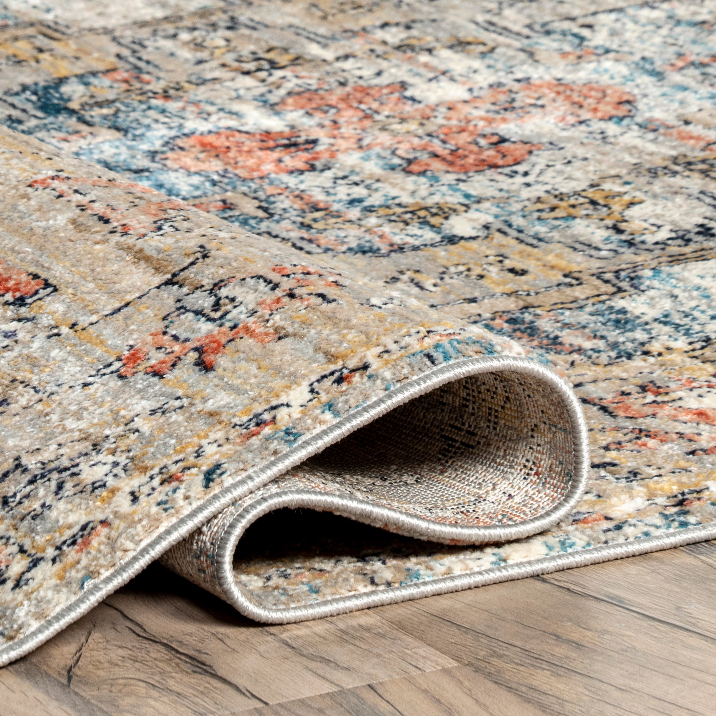 Marley Traditional Medallion Fringe Area Rug - Image 4