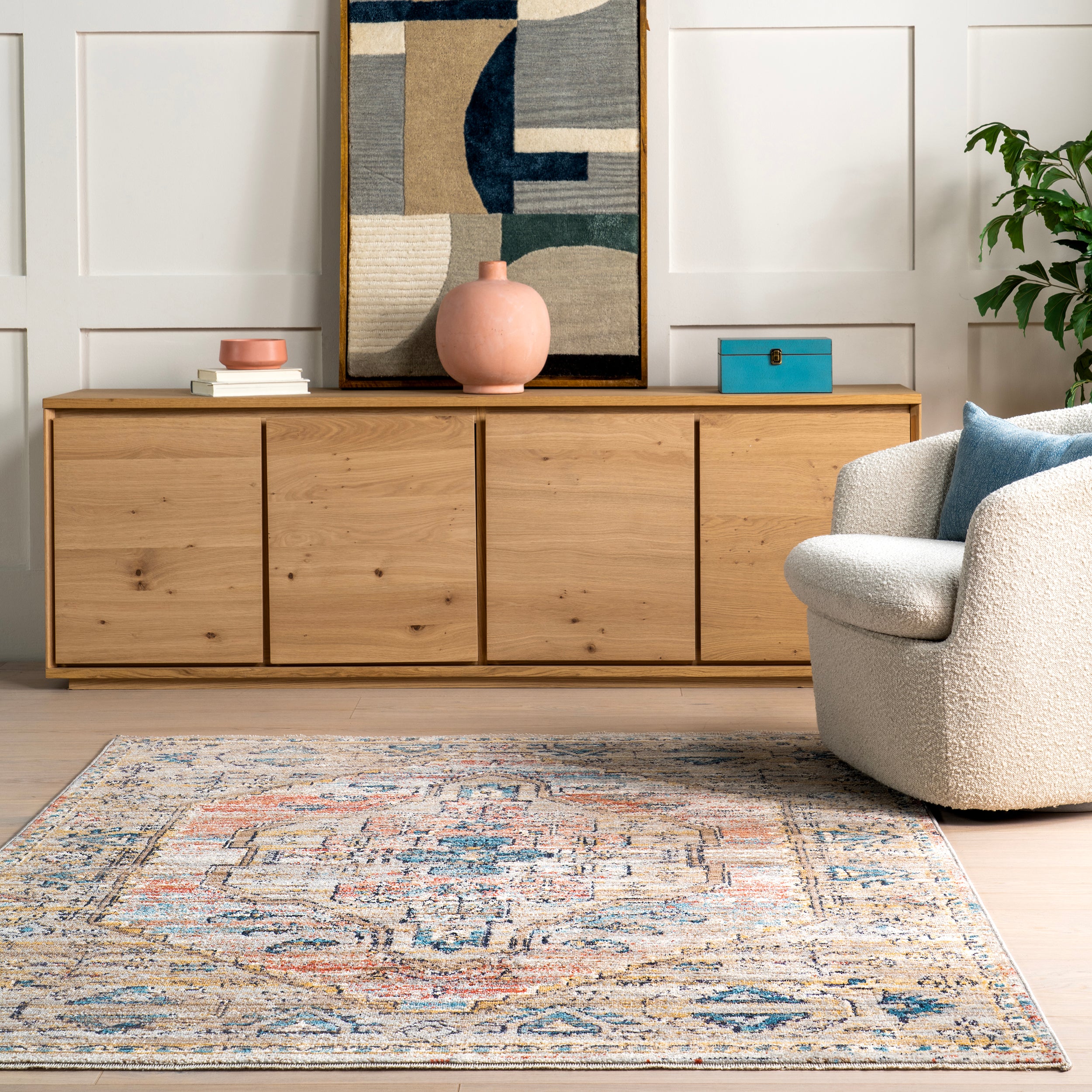 Marley Traditional Medallion Fringe Area Rug - Image 18