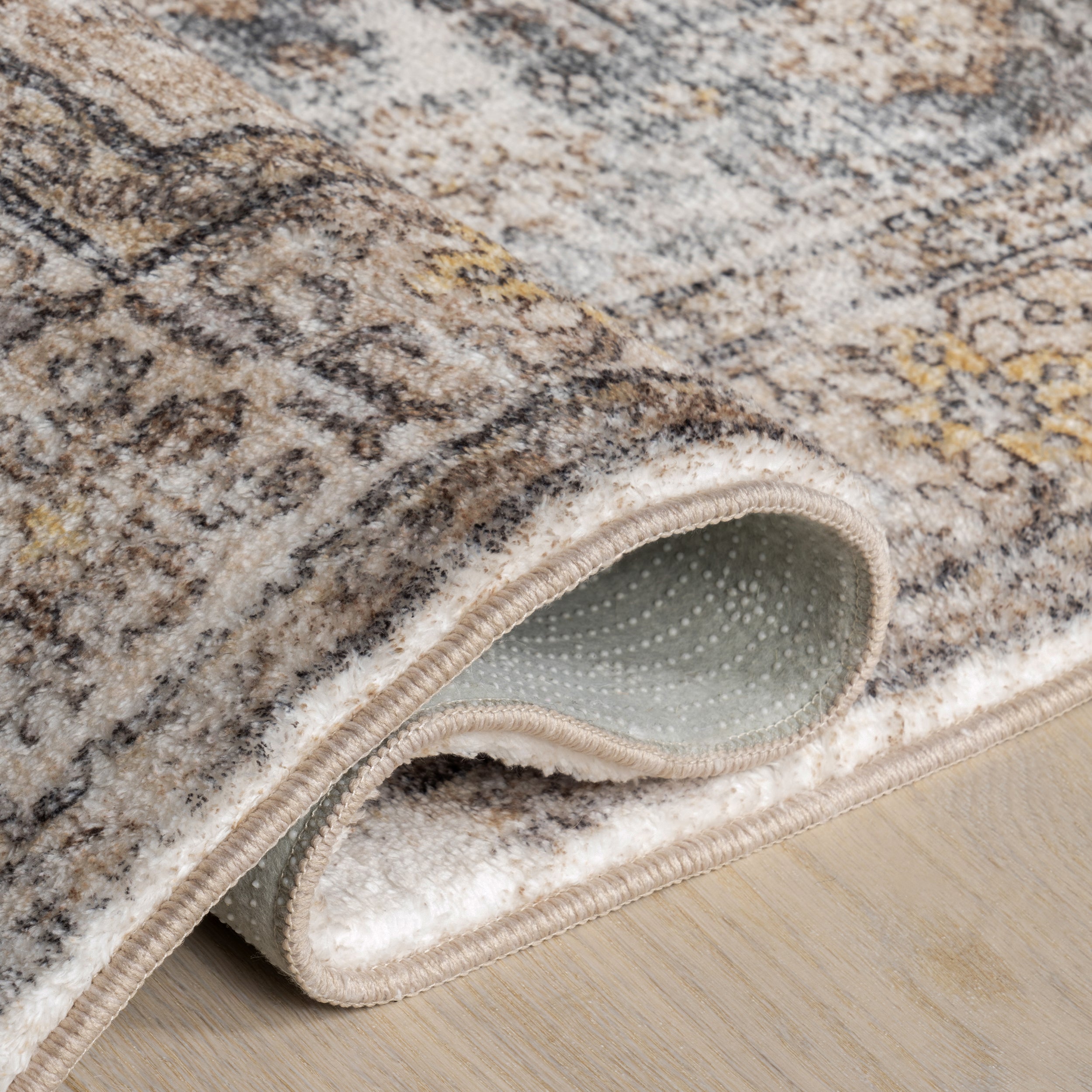 Talita Medallion Machine Washable Area Rug - Image 4