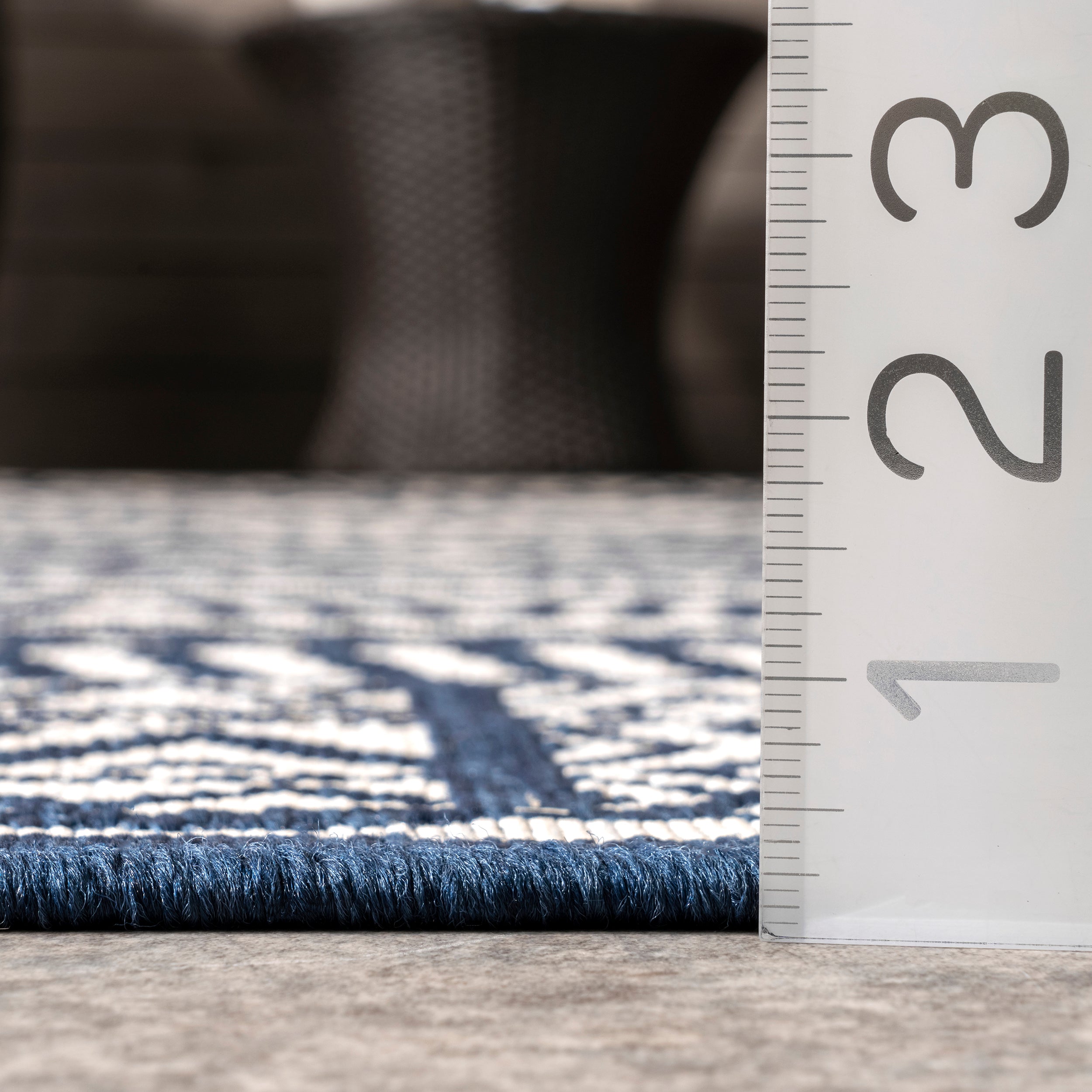 Abbey Tribal Striped Indoor/Outdoor Area Rug - Image 3