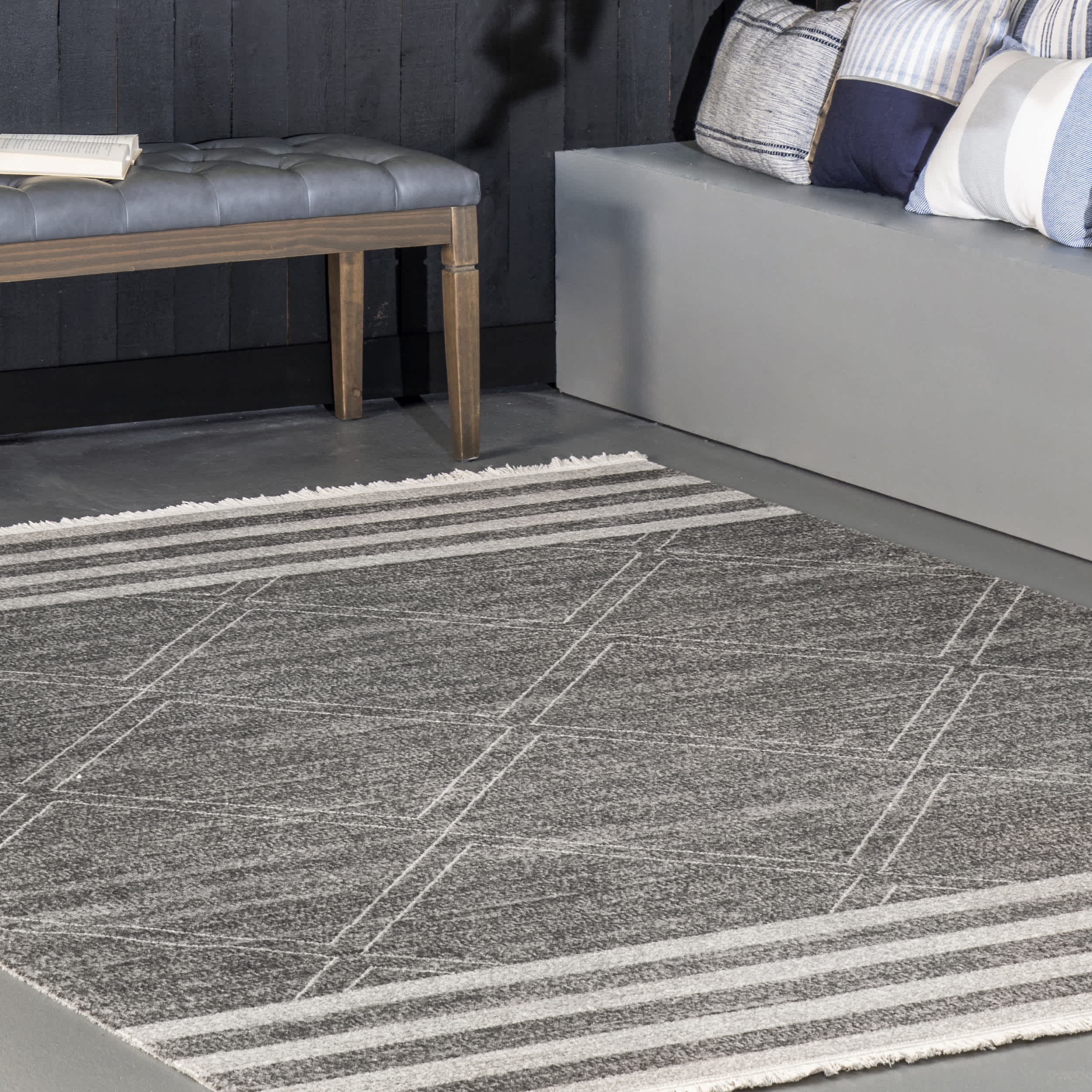 Roberge Coastal Indoor/Outdoor Area Rug - Image 19
