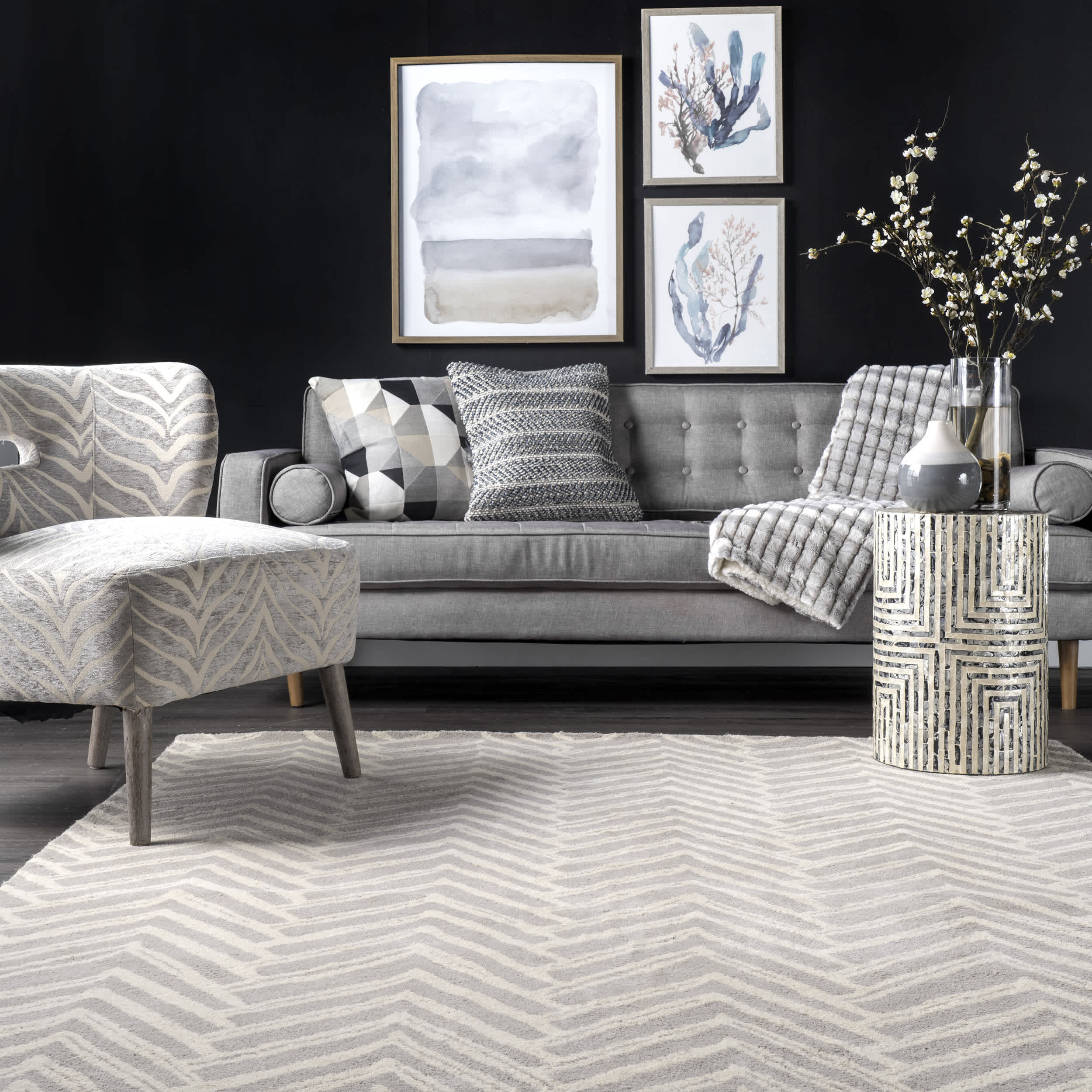 Hand Tufted Alex Area Rug - Image 8