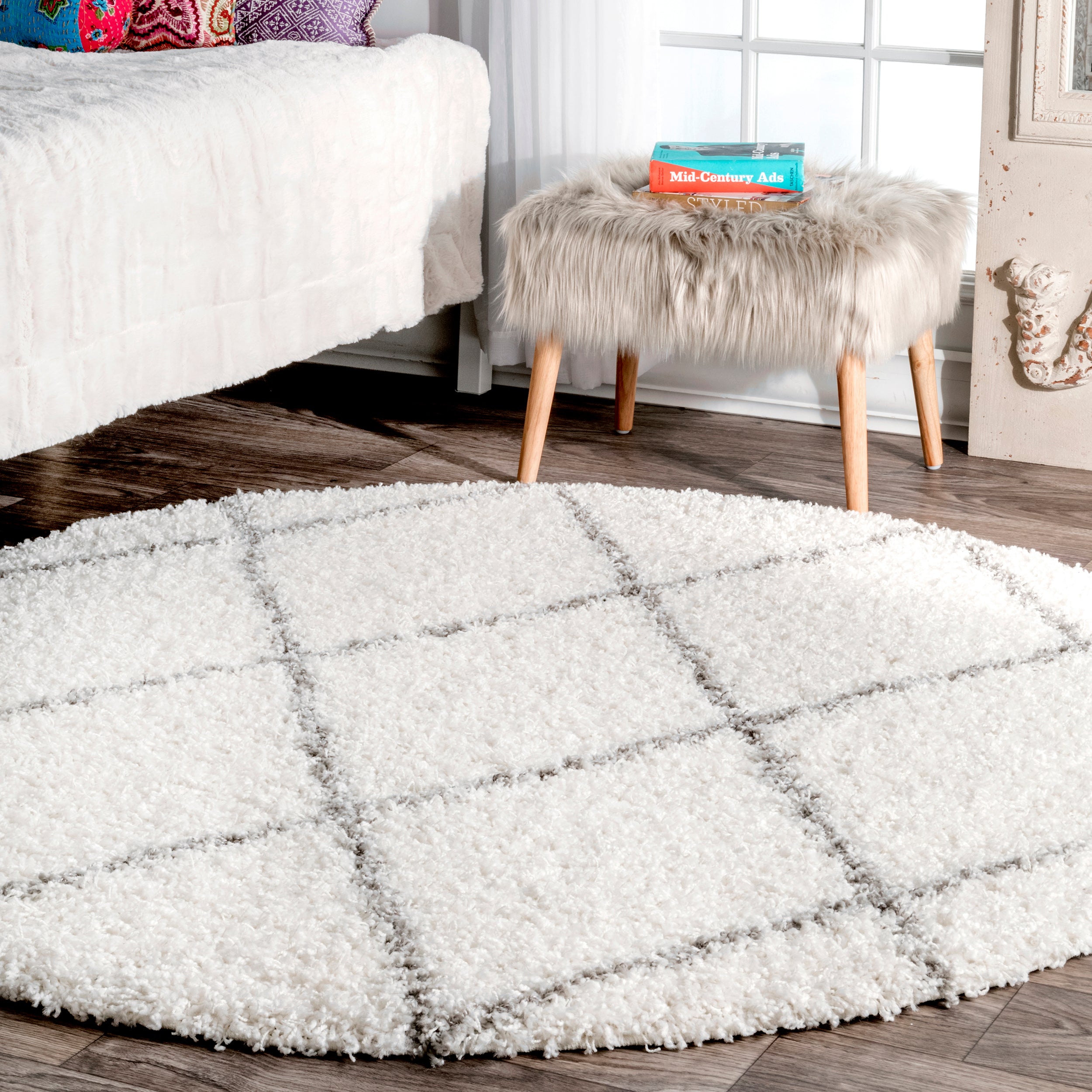 Tess Moroccan Shag Area Rug - Image 11