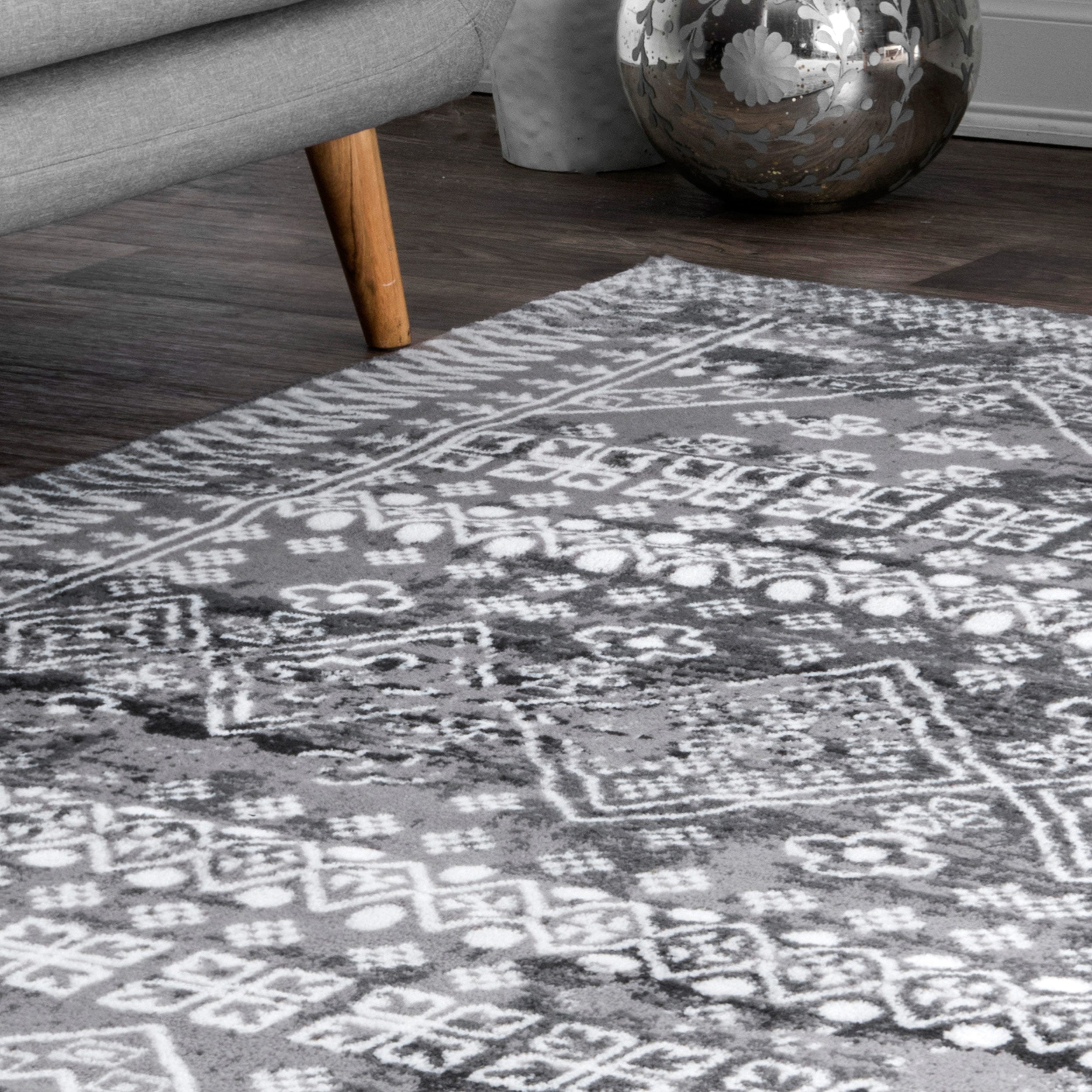Transitional Moroccan Frances Area Rug - Image 4