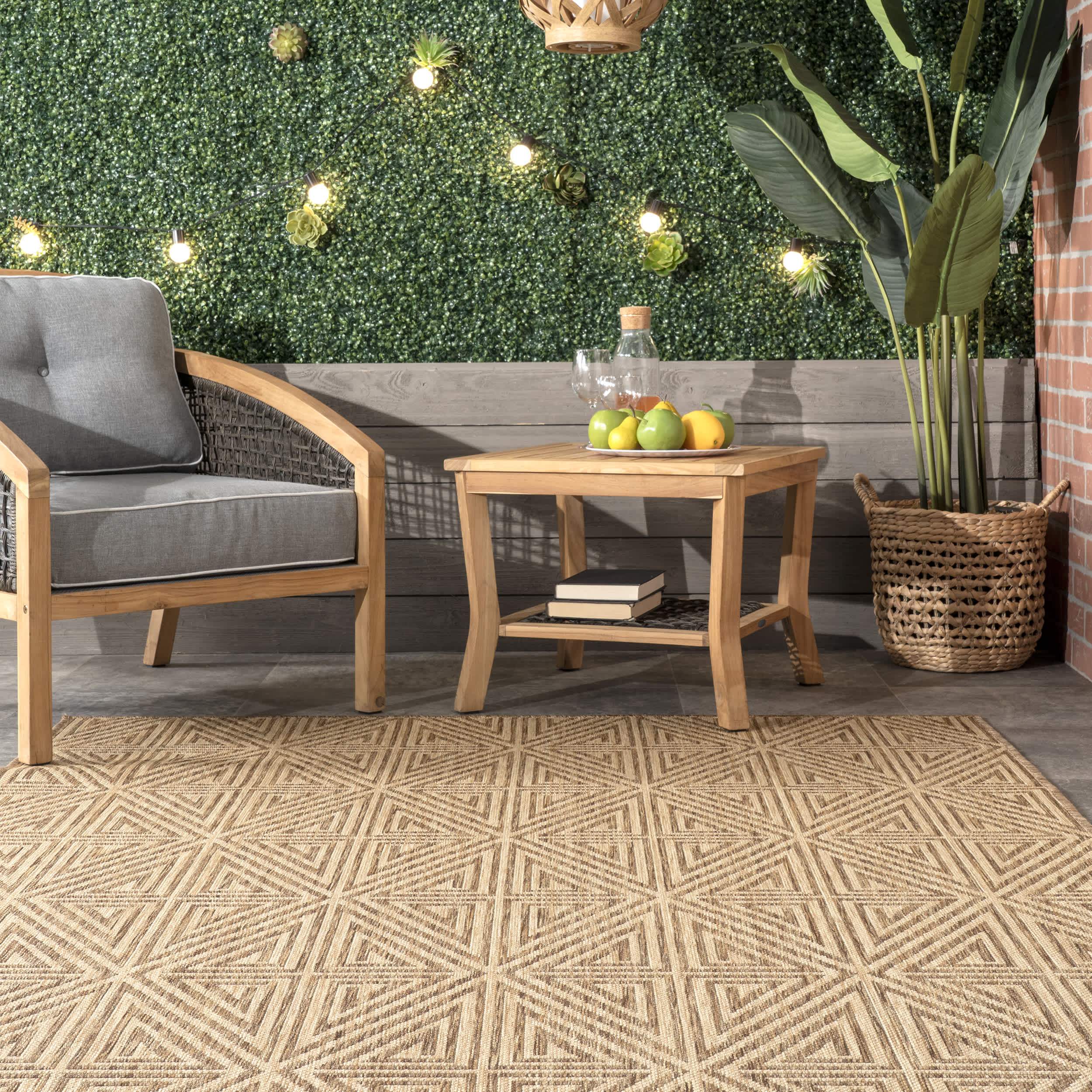 Harvey Abstract Trellis Indoor/Outdoor Area Rug - Image 26