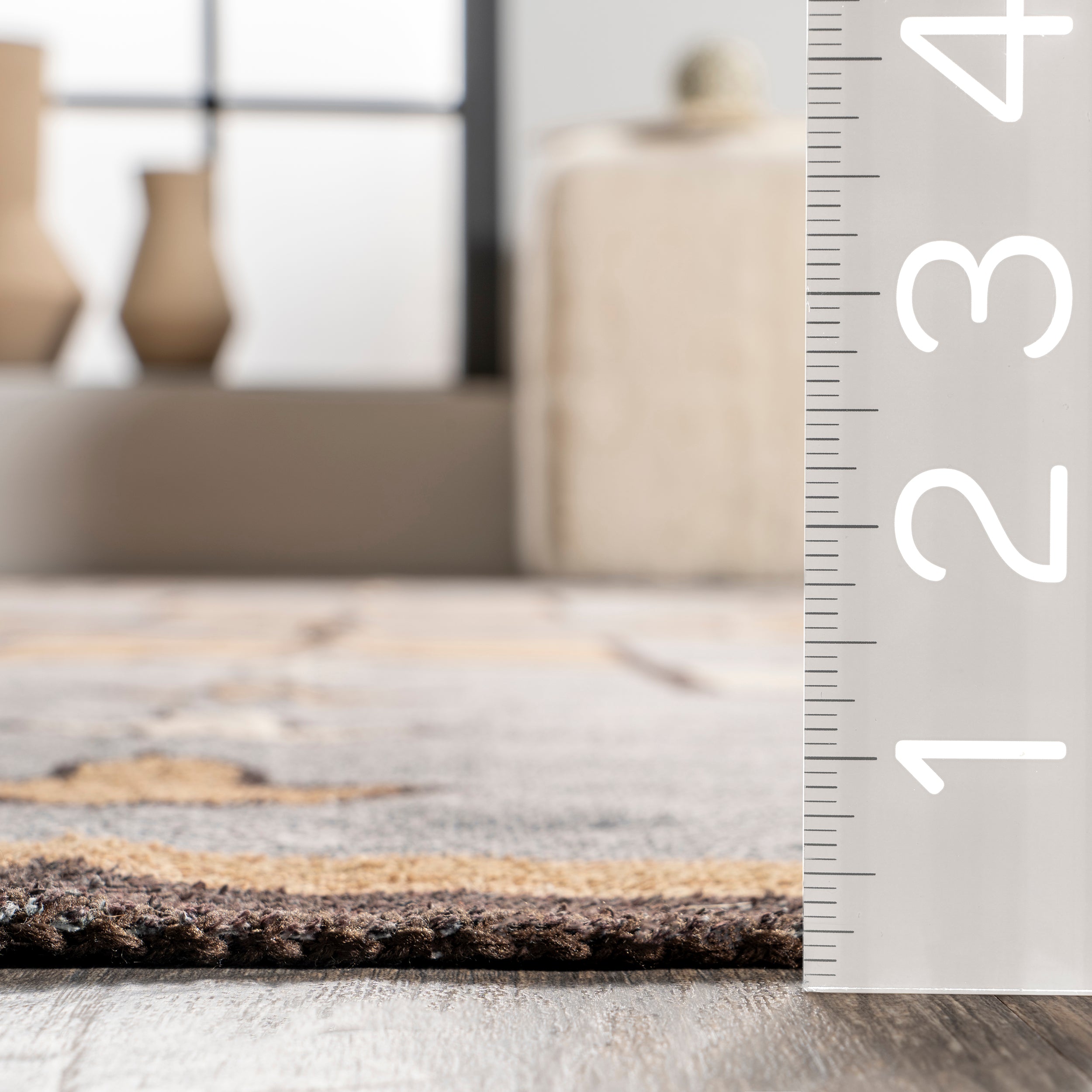 Petra Boho Arrows Machine Washable Area Rug - Image 3
