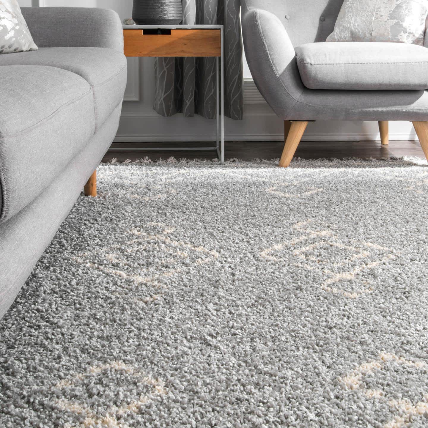 Mackie Moroccan Diamond Tassel Area Rug - Image 15