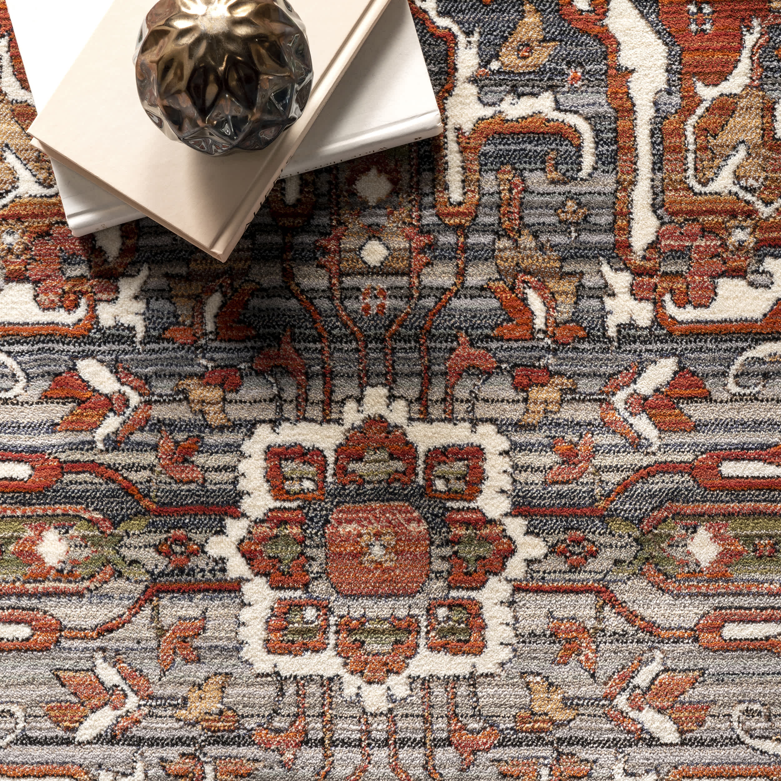 Oliveira Floral Medallion Fringe - Image 6