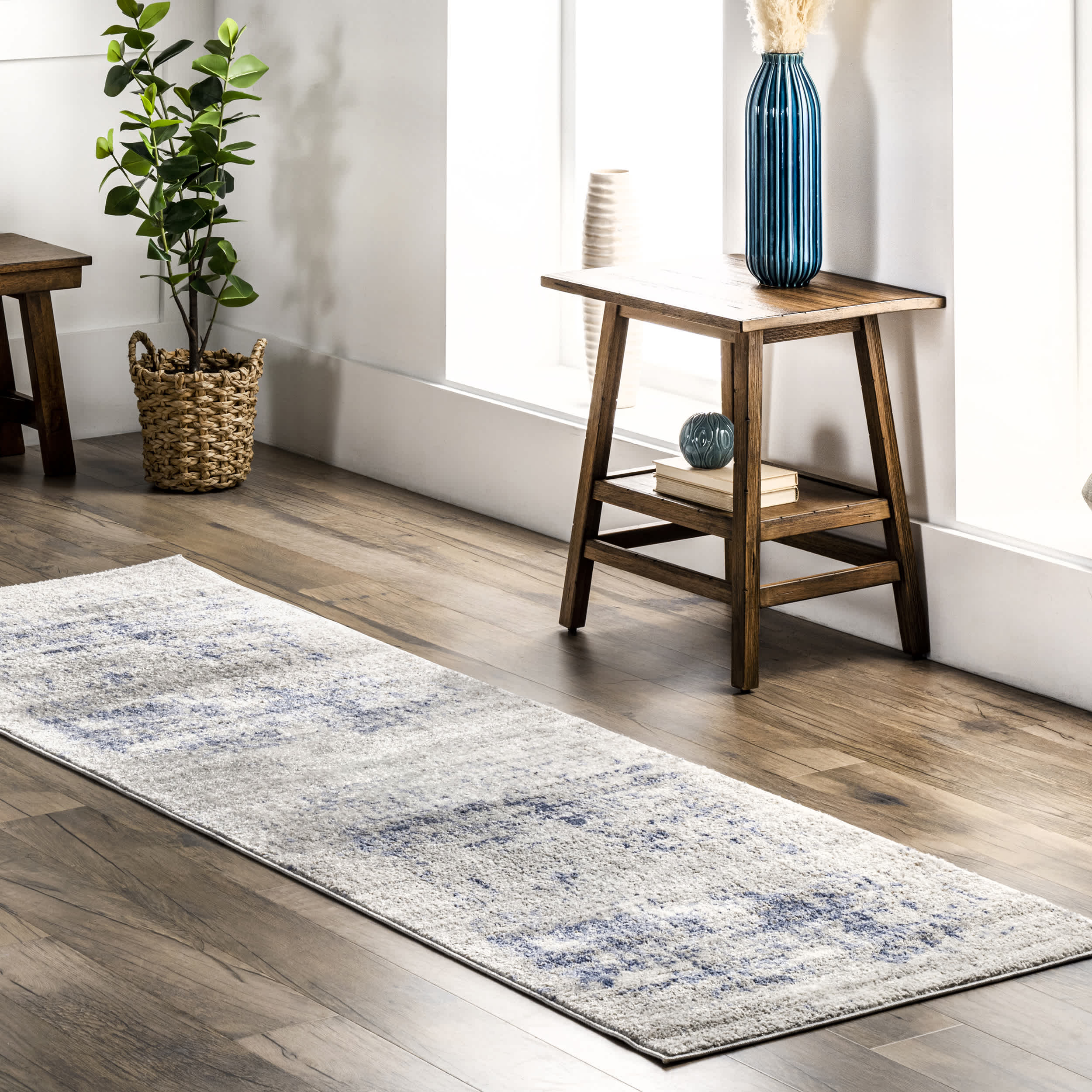 Georgie Abstract Grid Area Rug - Image 10
