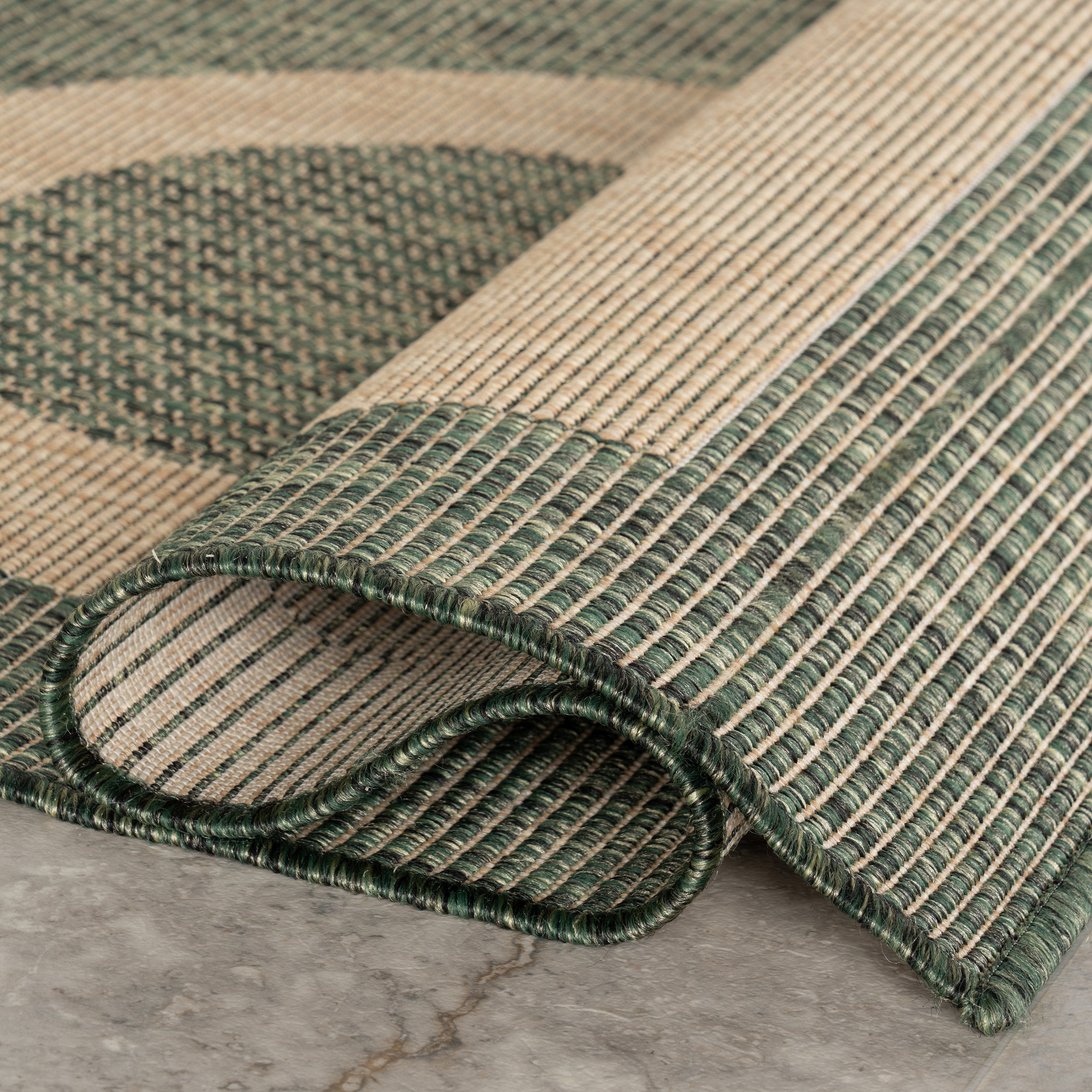 Anslie Geometric Indoor/Outdoor Area Rug - Image 4
