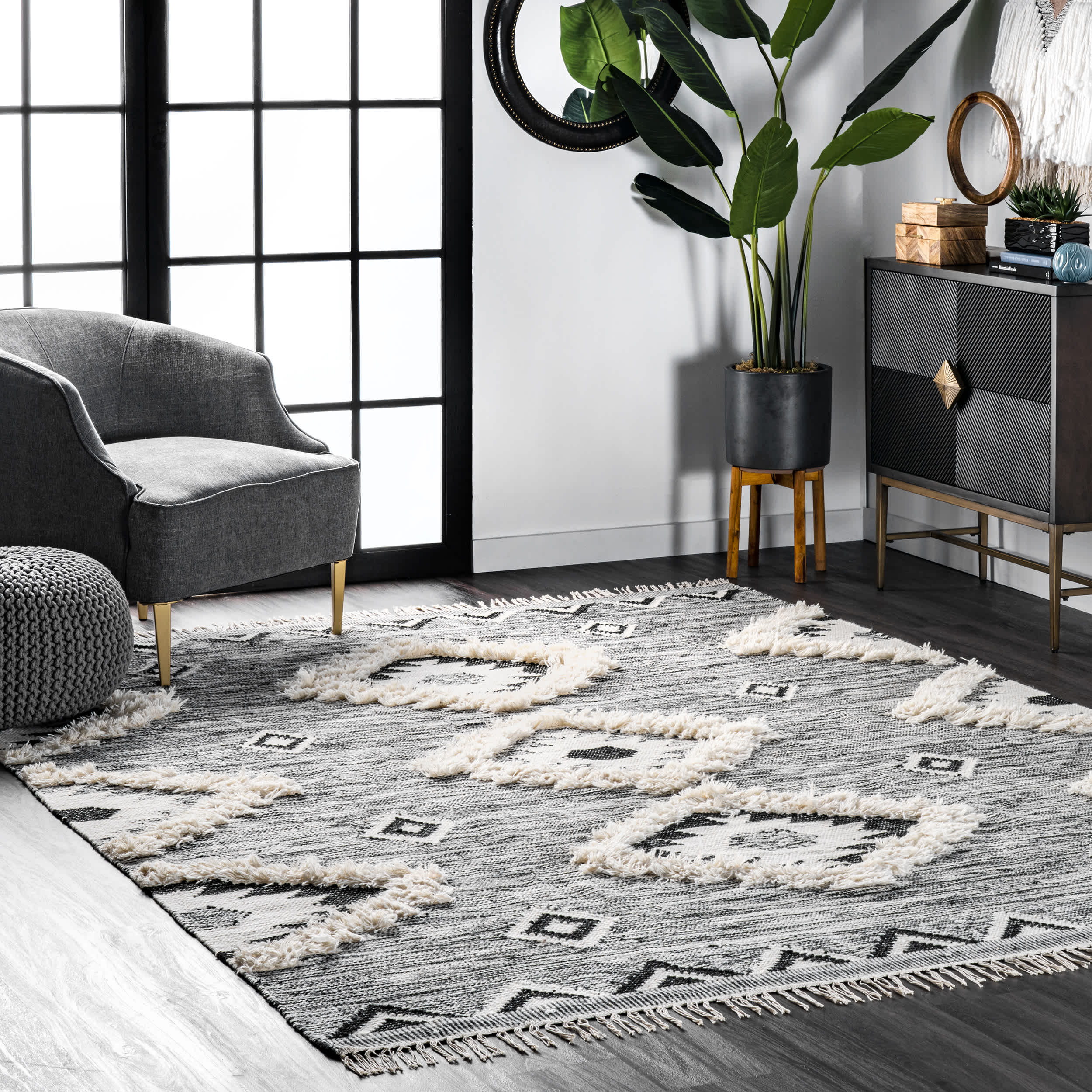 Savannah Moroccan Fringe Area Rug - Image 2