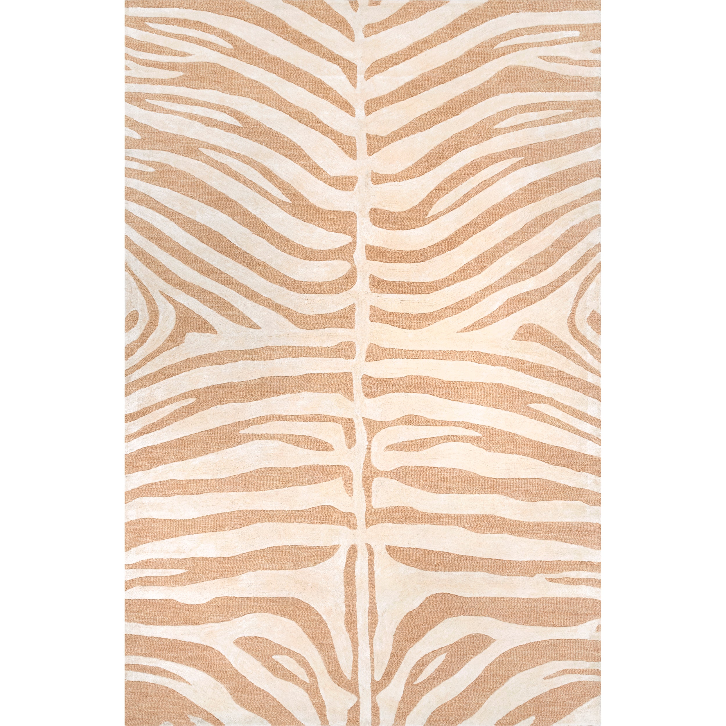 Hand Tufted Plush Zebra Area Rug - Image 20