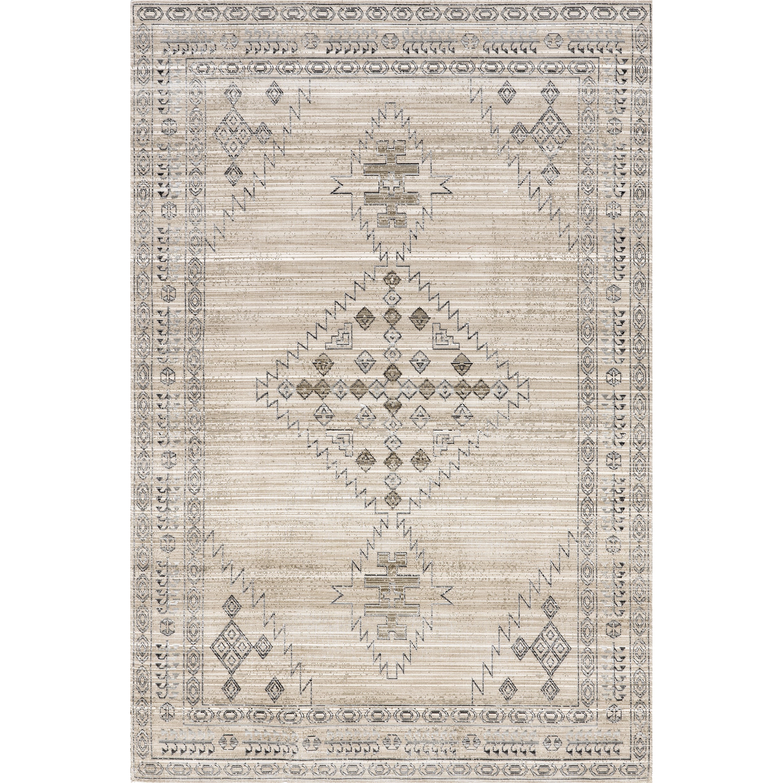 Halcyon Moroccan Indoor/Outdoor Machine Washable Area Rug