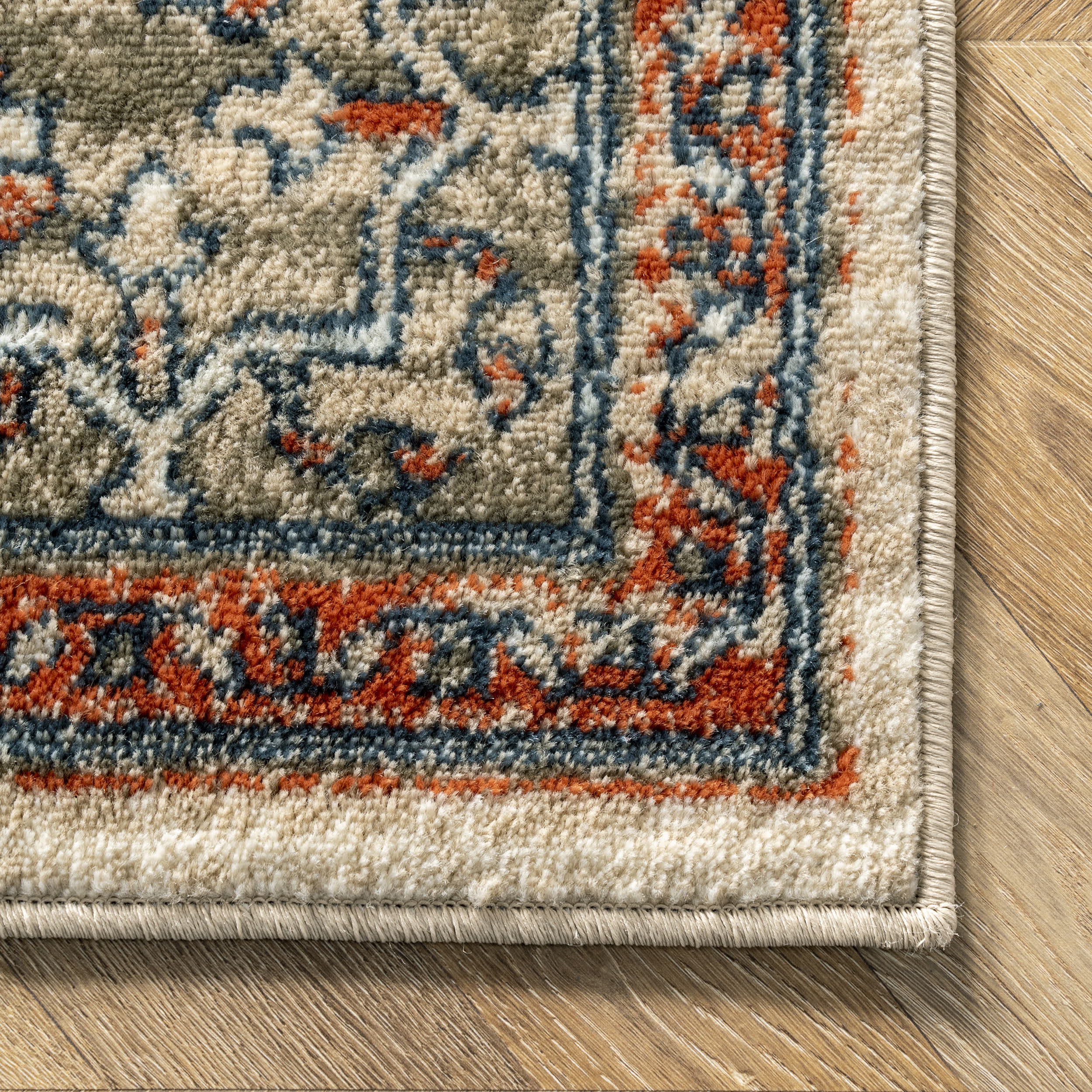 Talulla Faded Medallion Area Rug - Image 5