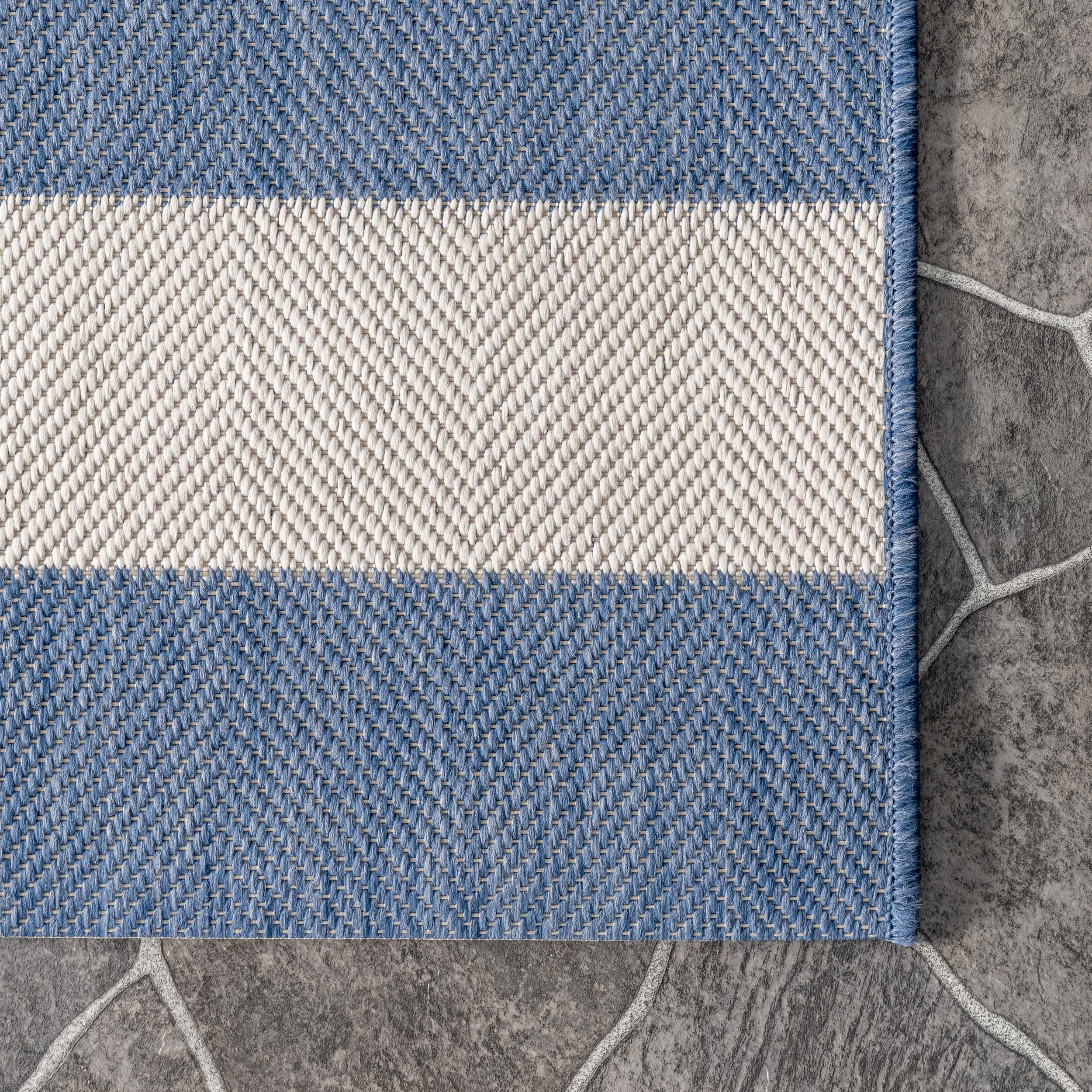 Alexis Striped Indoor/Outdoor Area Rug - Image 15