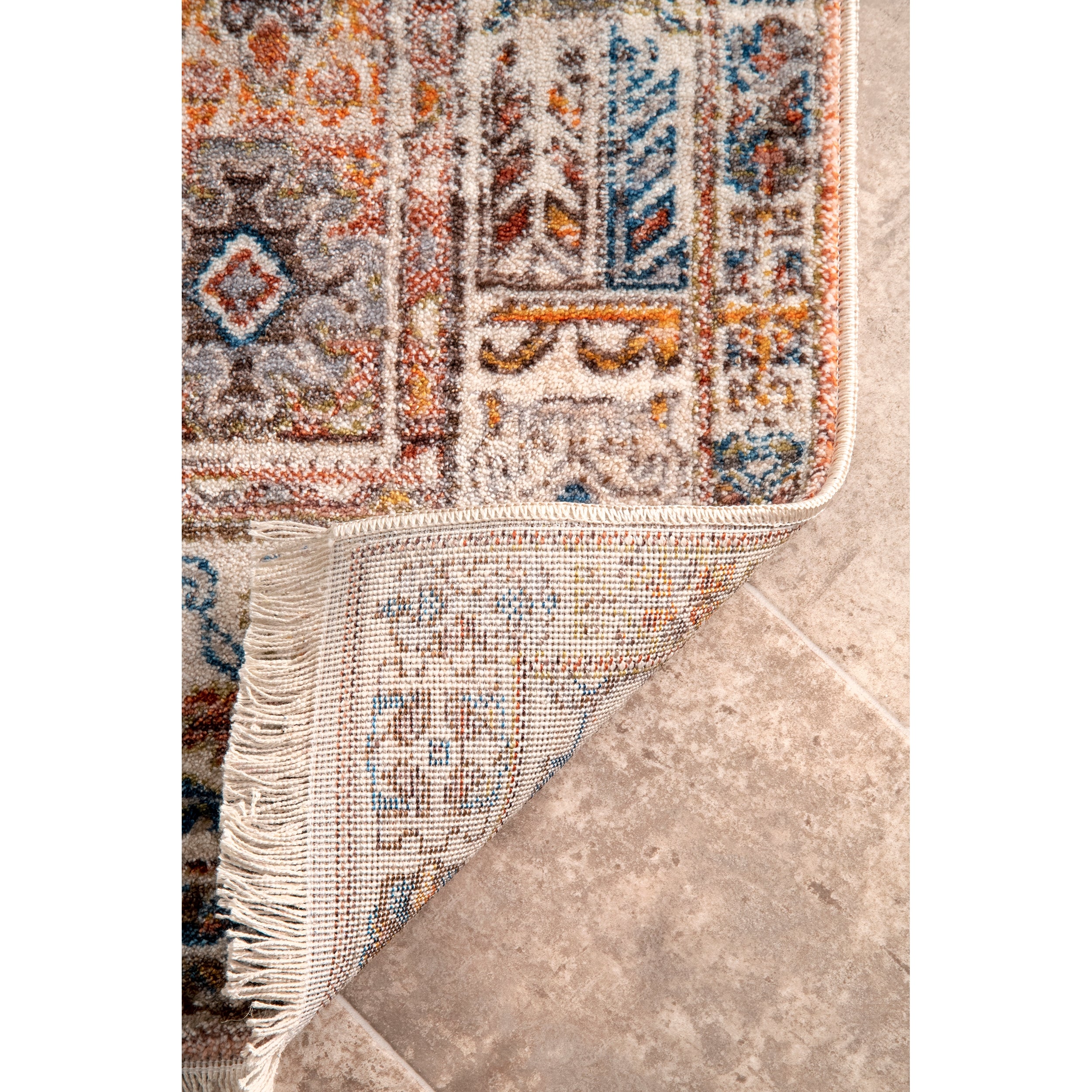 Farley Medallion Fringe Area Rug - Image 29