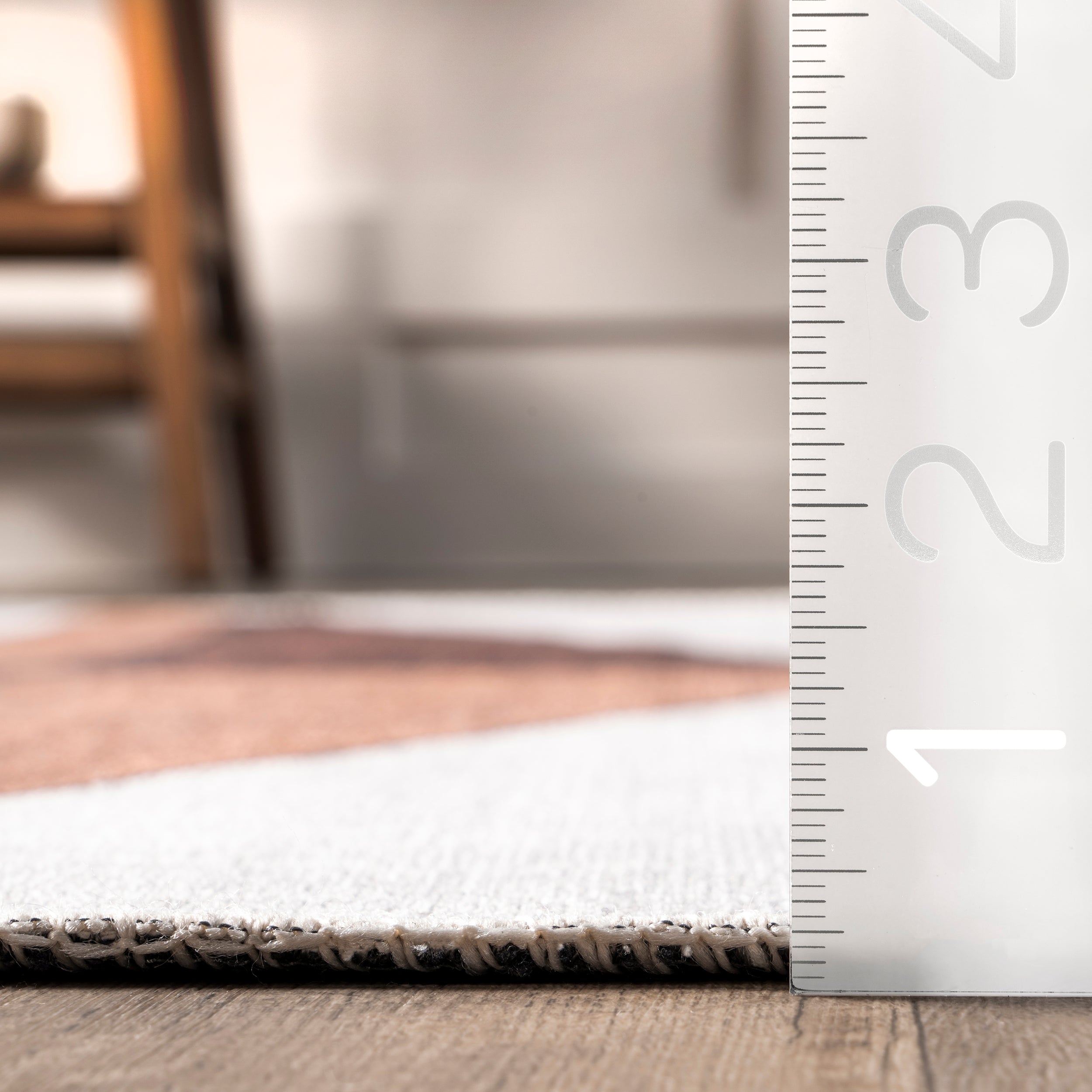 Isolde Diamond Machine Washable Area Rug - Image 3