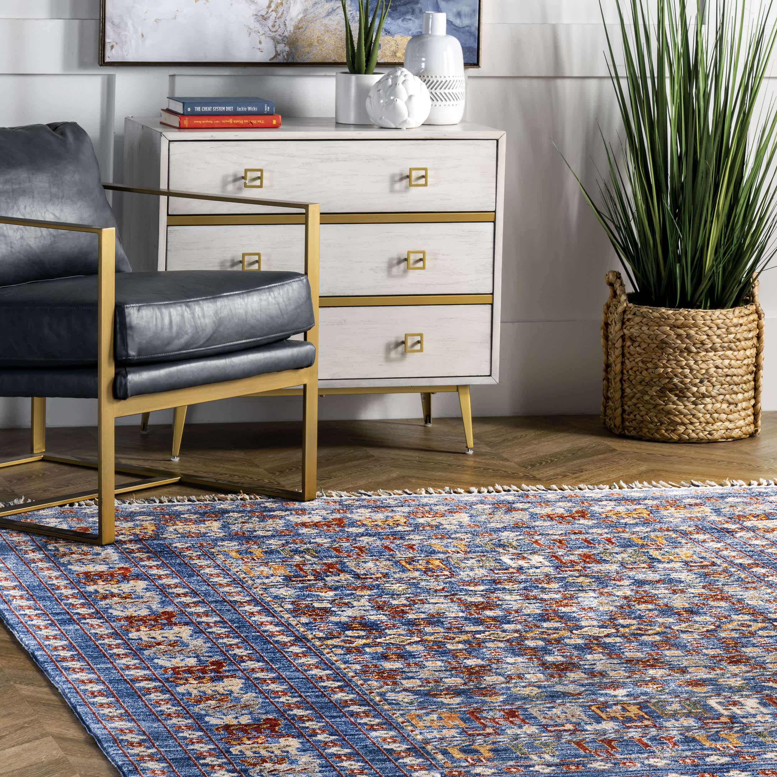 Everly Oriental Area Rug - Image 9