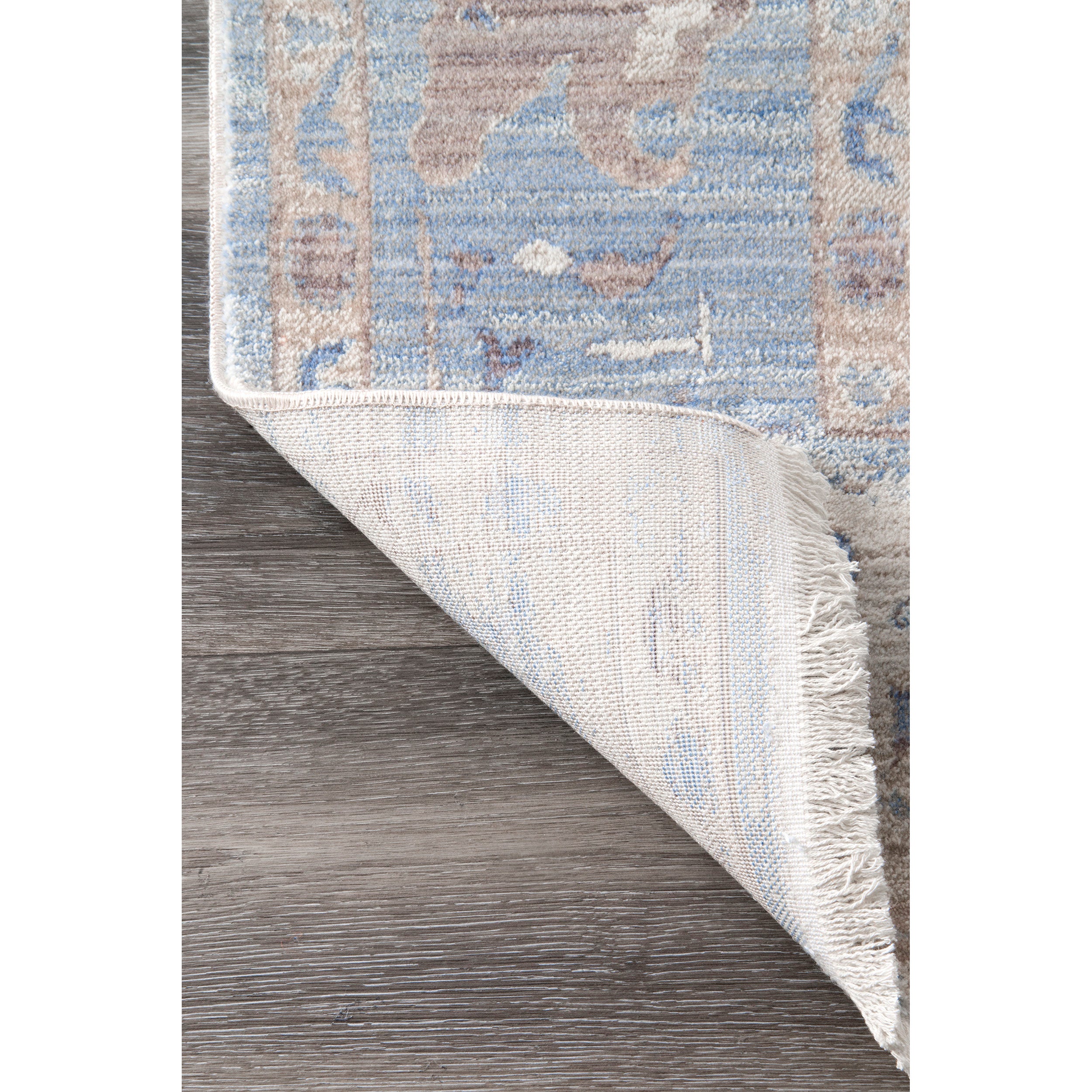 Vintage Brandi Floral Fringe Area Rug - Image 4