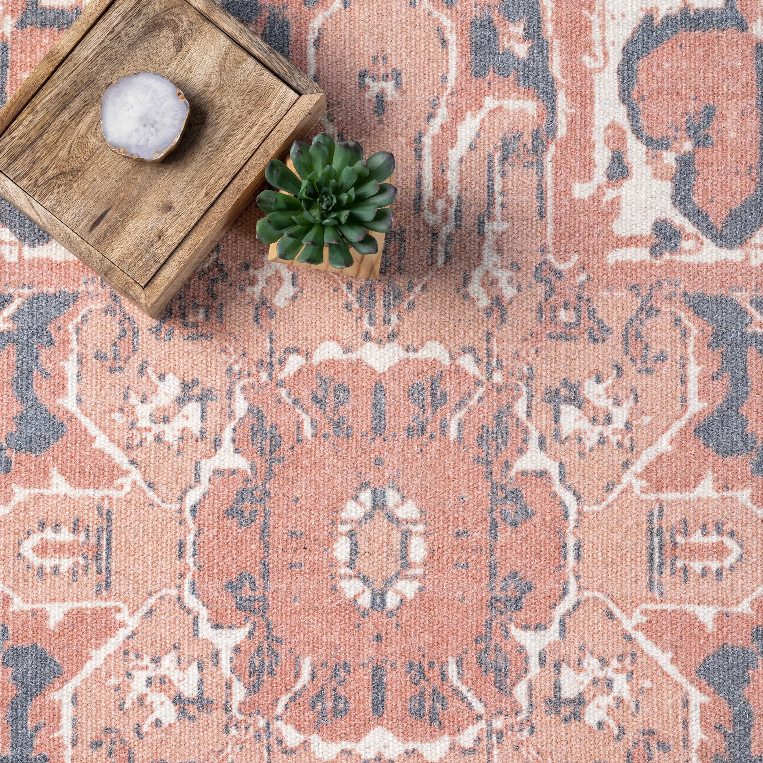 Hand Woven Werner Fringe Area Rug - Image 15