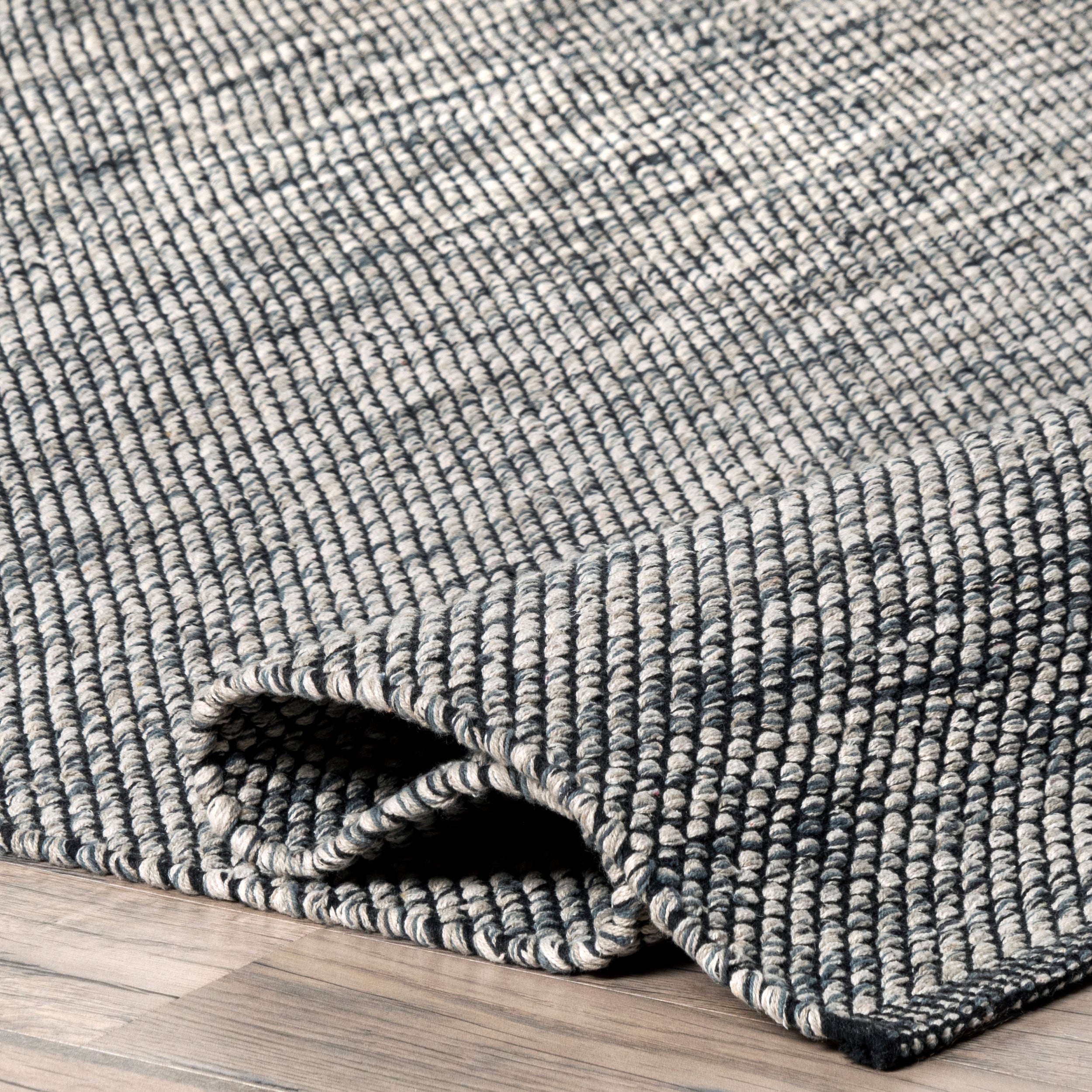 Alessi Solid Farmhouse Cotton Area Rug - Image 13