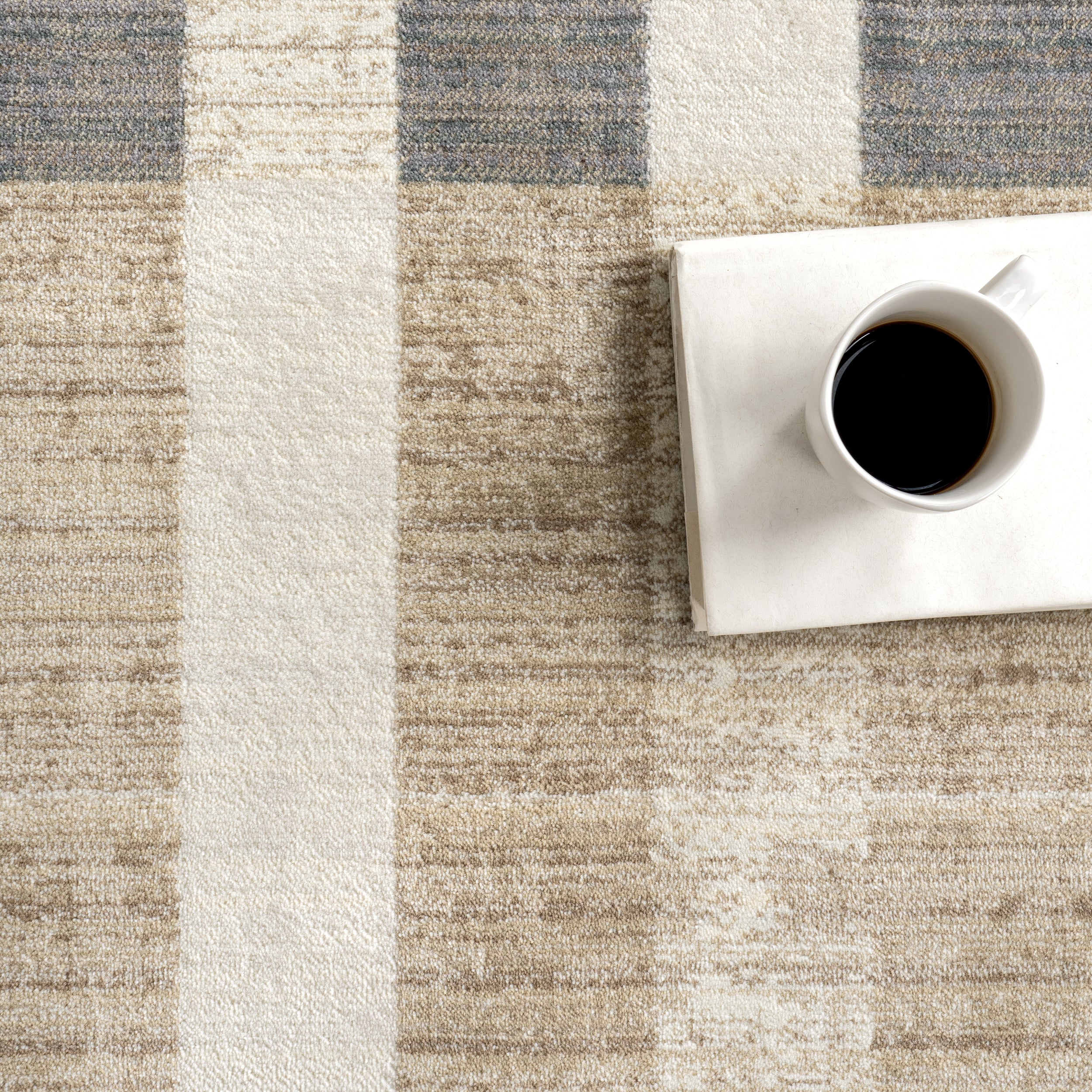 Adie Rustic Plaid Area Rug - Image 7