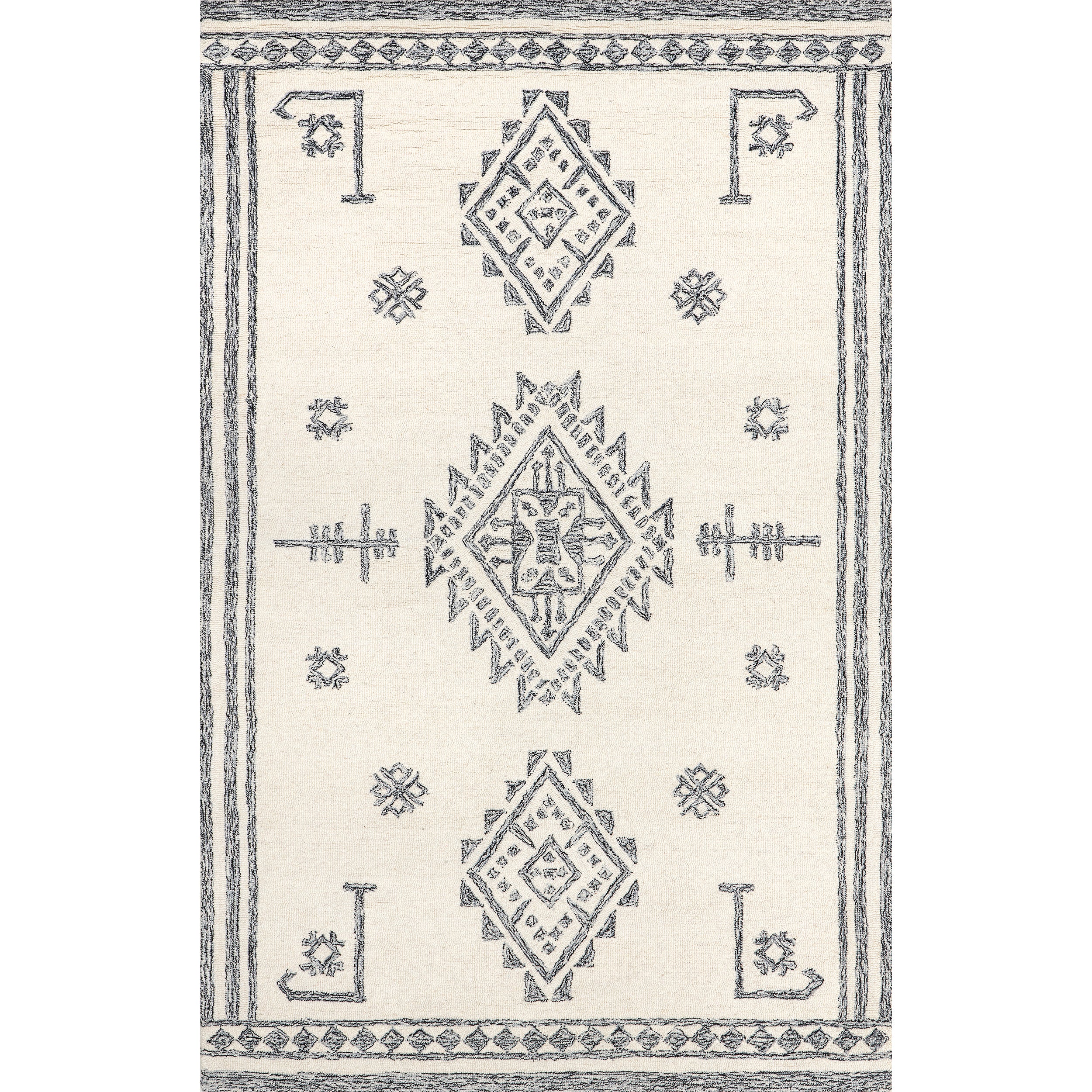 Luisa Southwestern Wool Area Rug