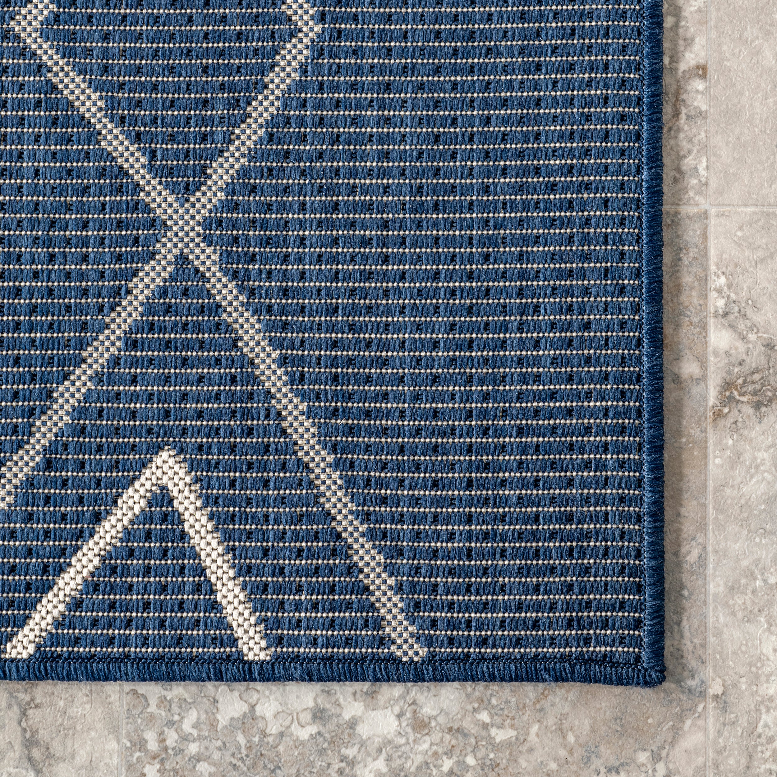 Mallie Moroccan Striped Indoor/Outdoor Area Rug - Image 5