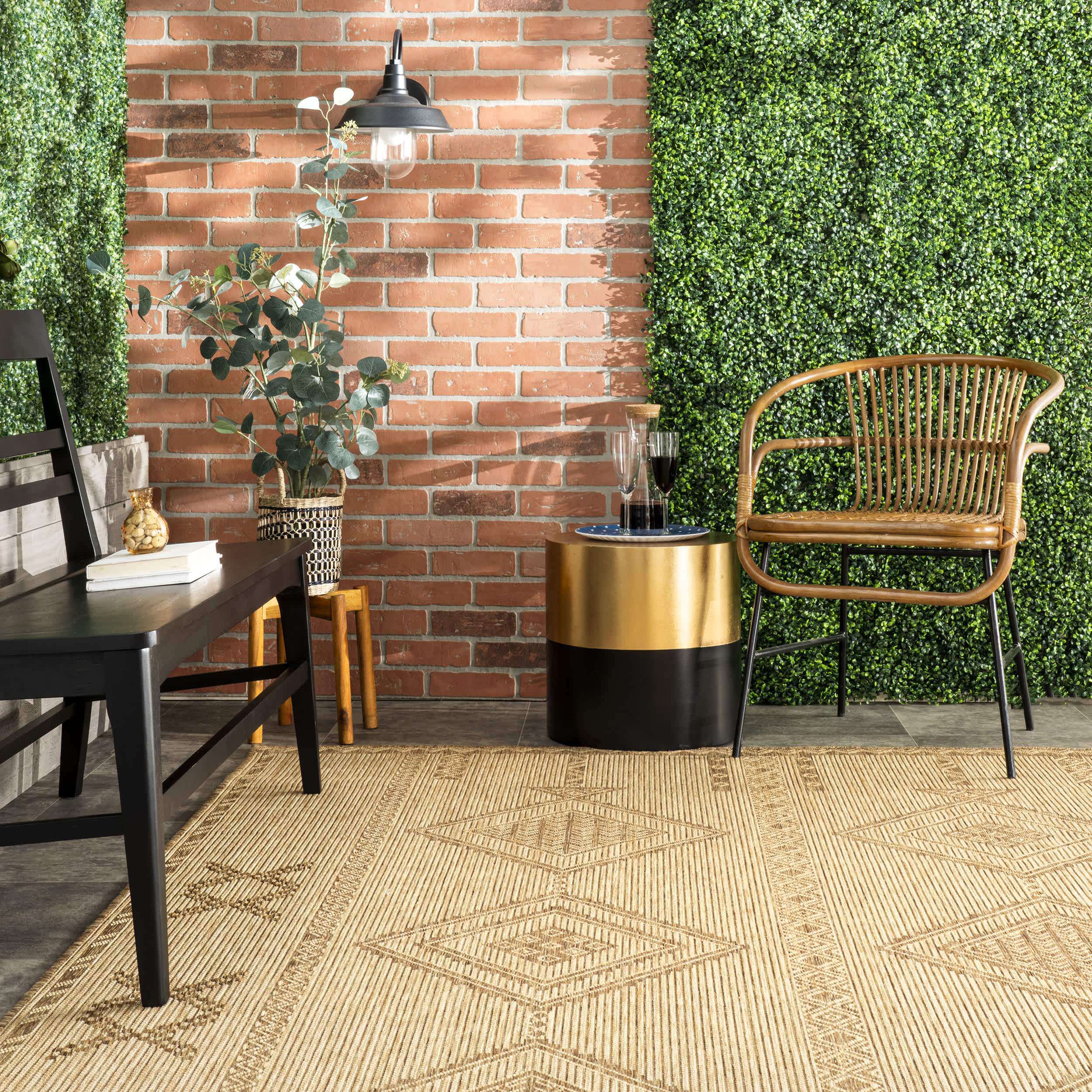 Aria Tribal Transitional Indoor/Outdoor Area Rug - Image 17