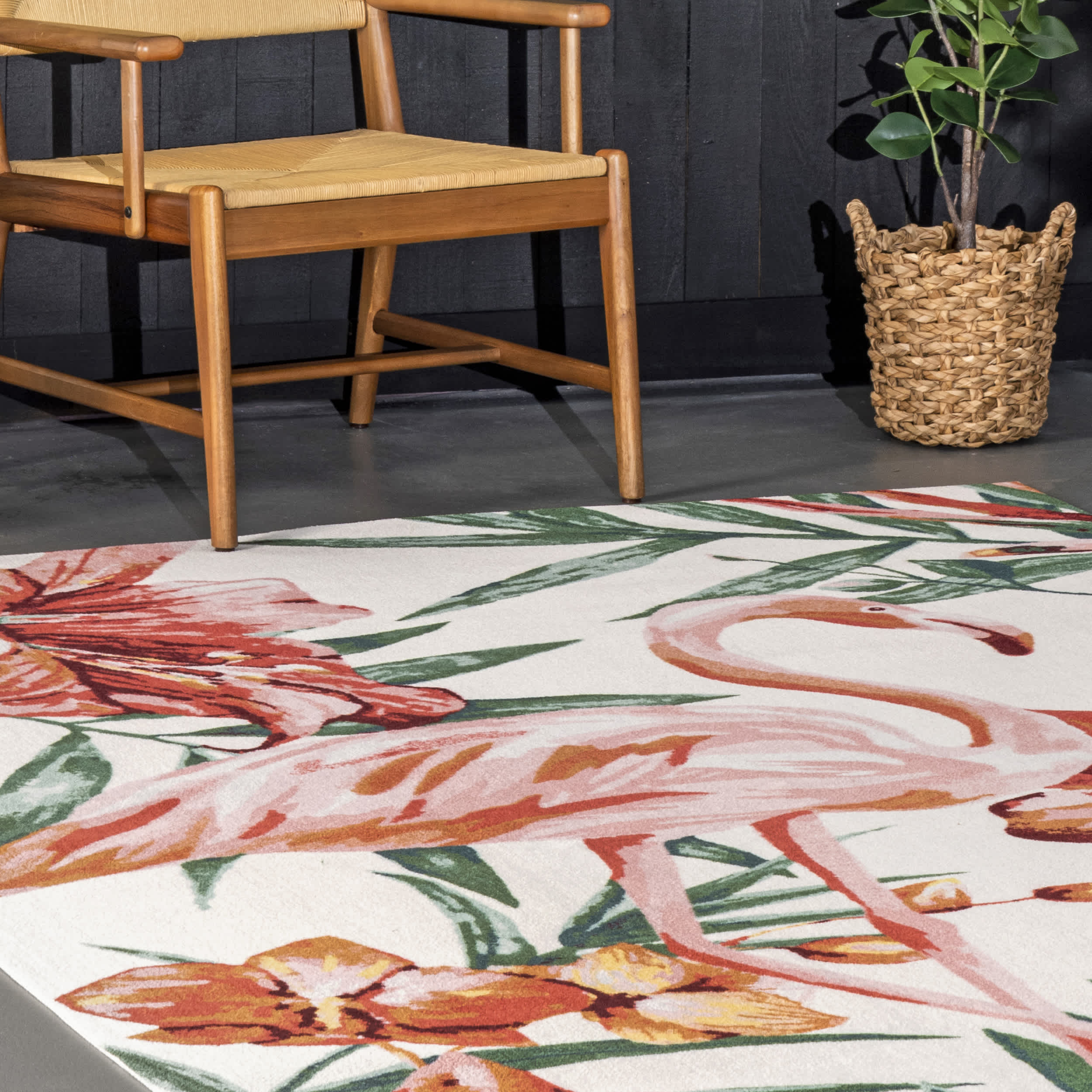 Contemporary Floral Stephanie Area Rug - Image 9
